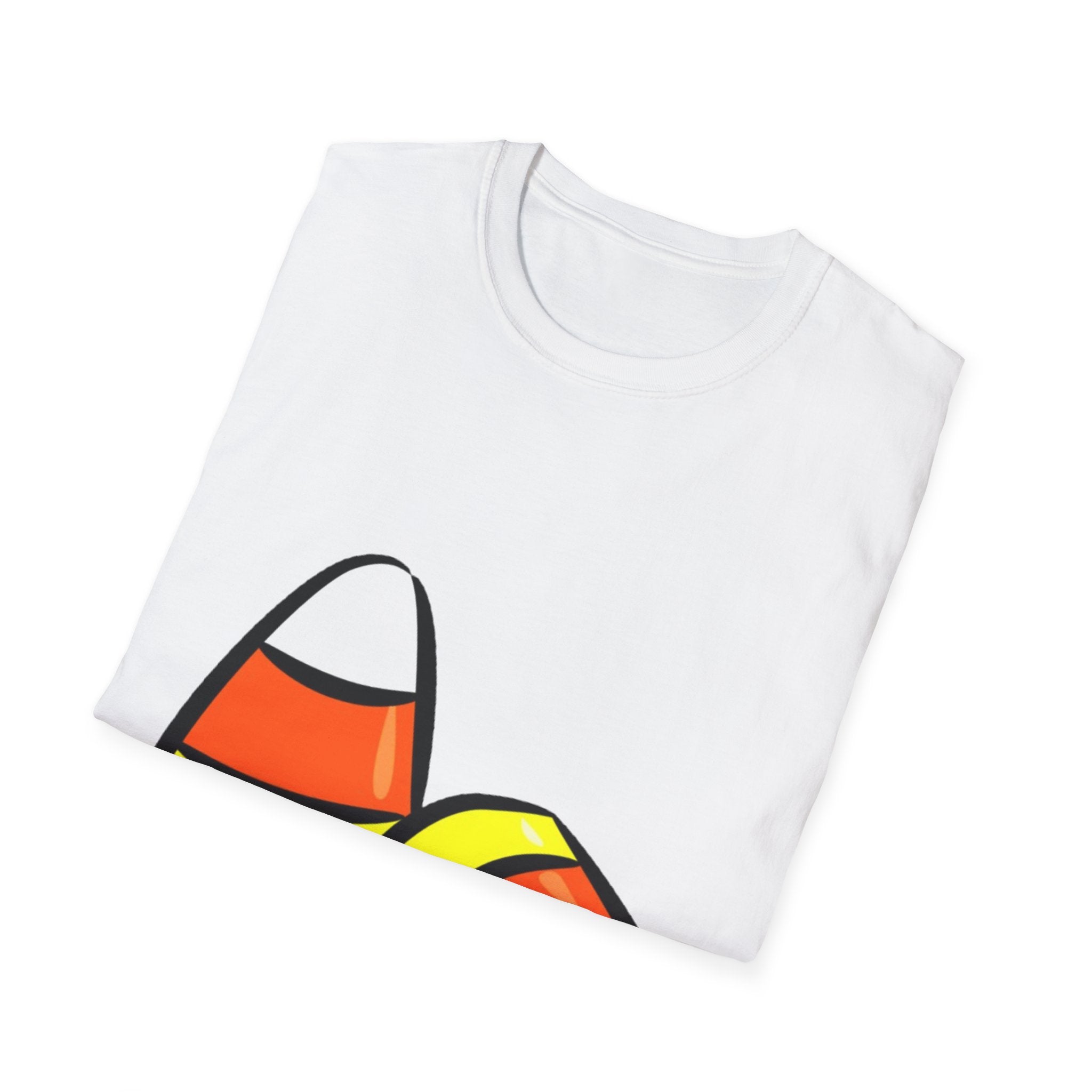 Halloween Candy Corn Unisex Softstyle T-Shirt