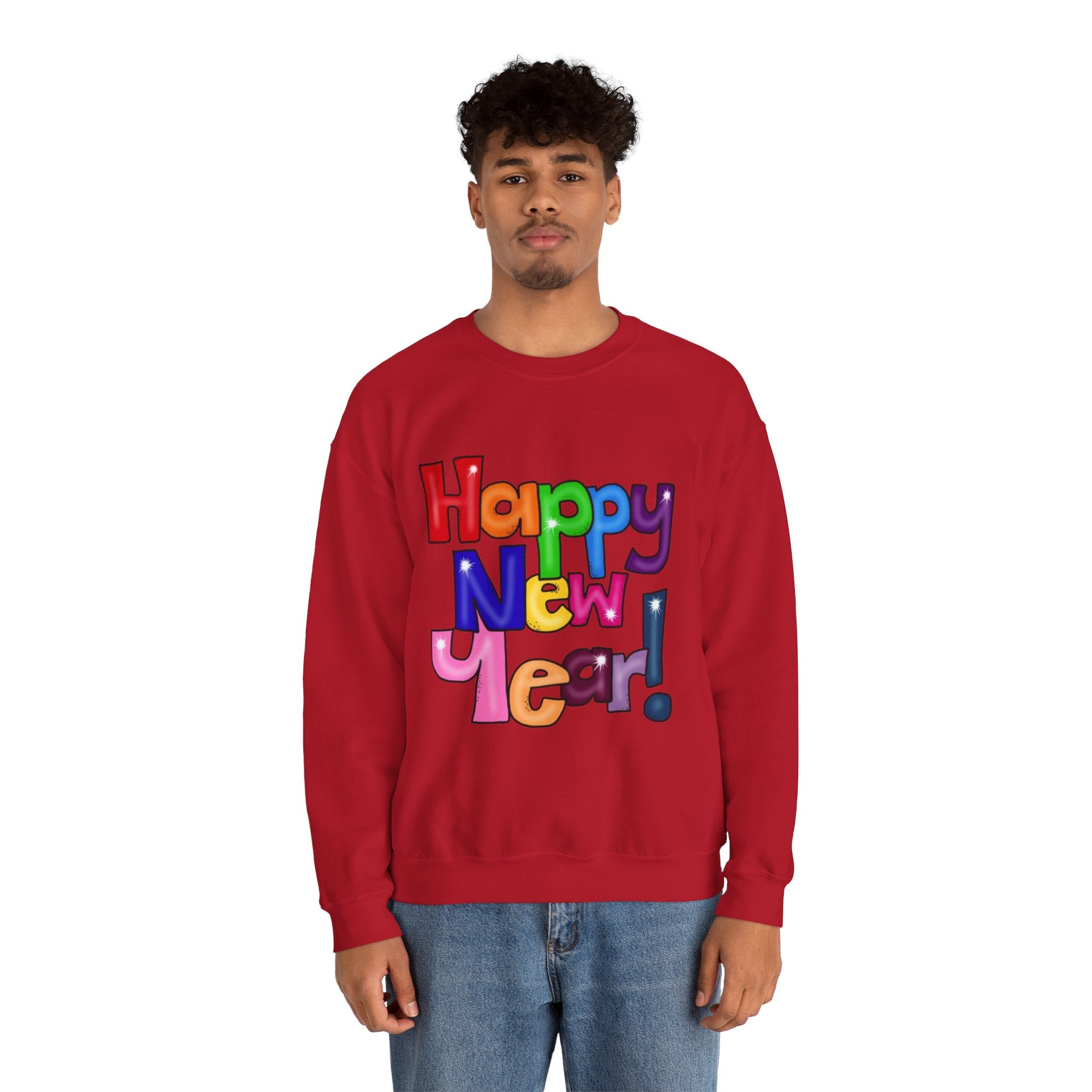 Happy New Year Unisex Heavy Blend™ Crewneck Sweatshirt