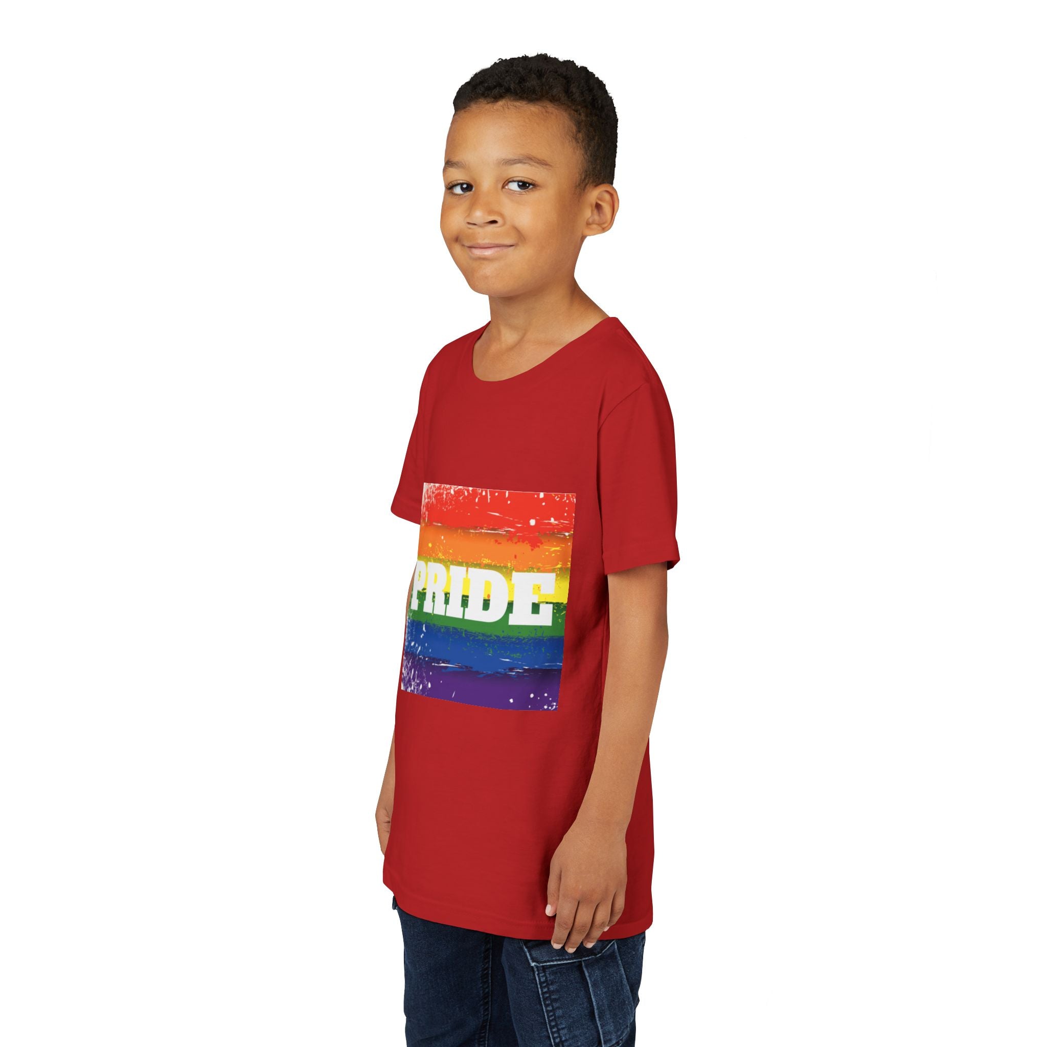 Pride Rainbow Youth Short Sleeve T-Shirt