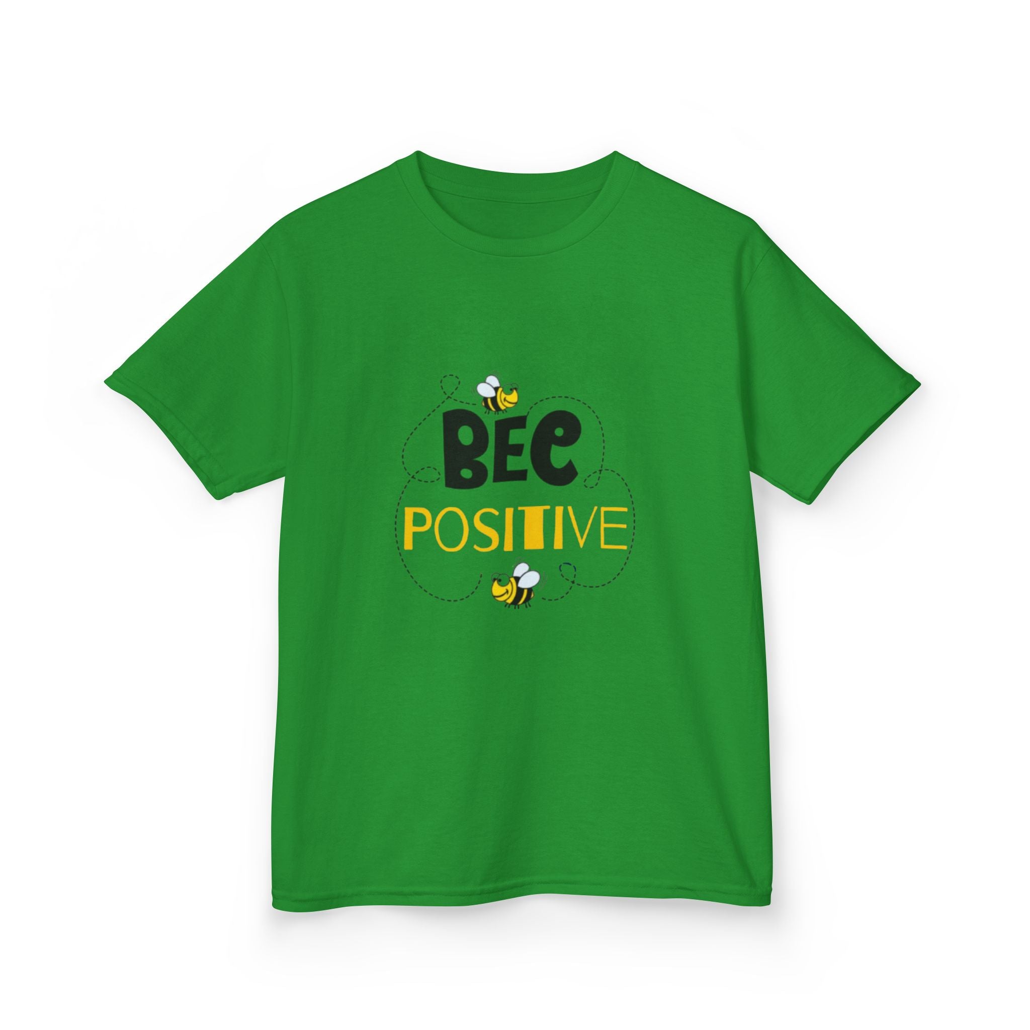 Bee Positive Kids Heavy Cotton T-Shirt