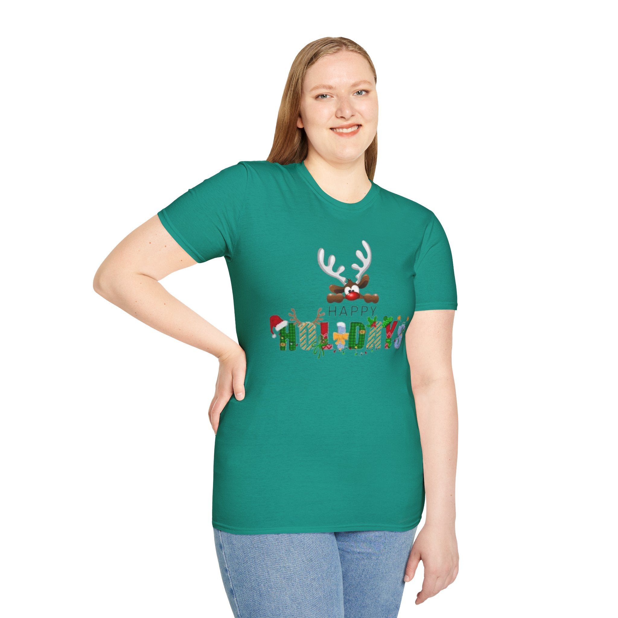 Happy Holidays Unisex Softstyle T-Shirt