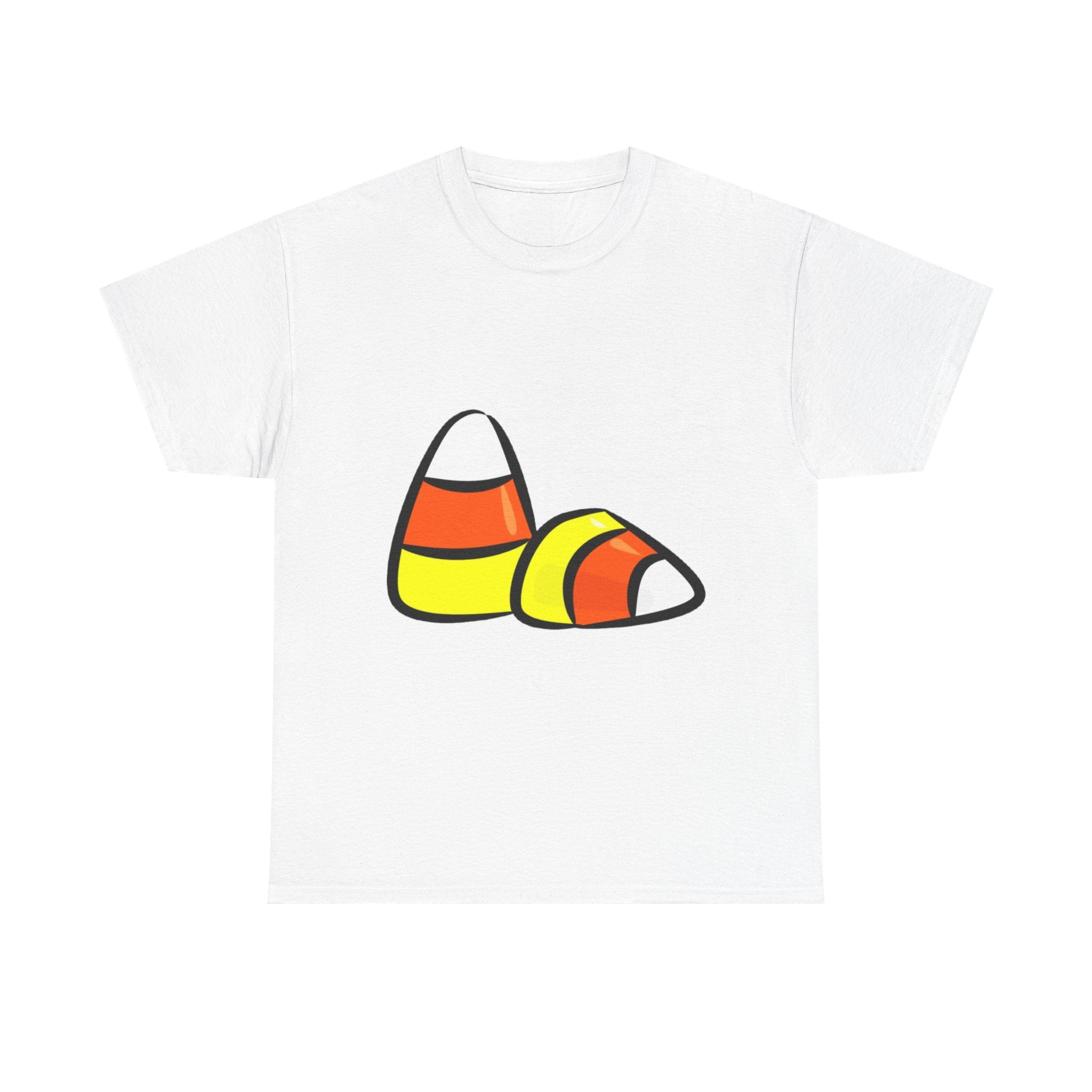 Halloween Candy Corn Unisex Heavy Cotton T-Shirt