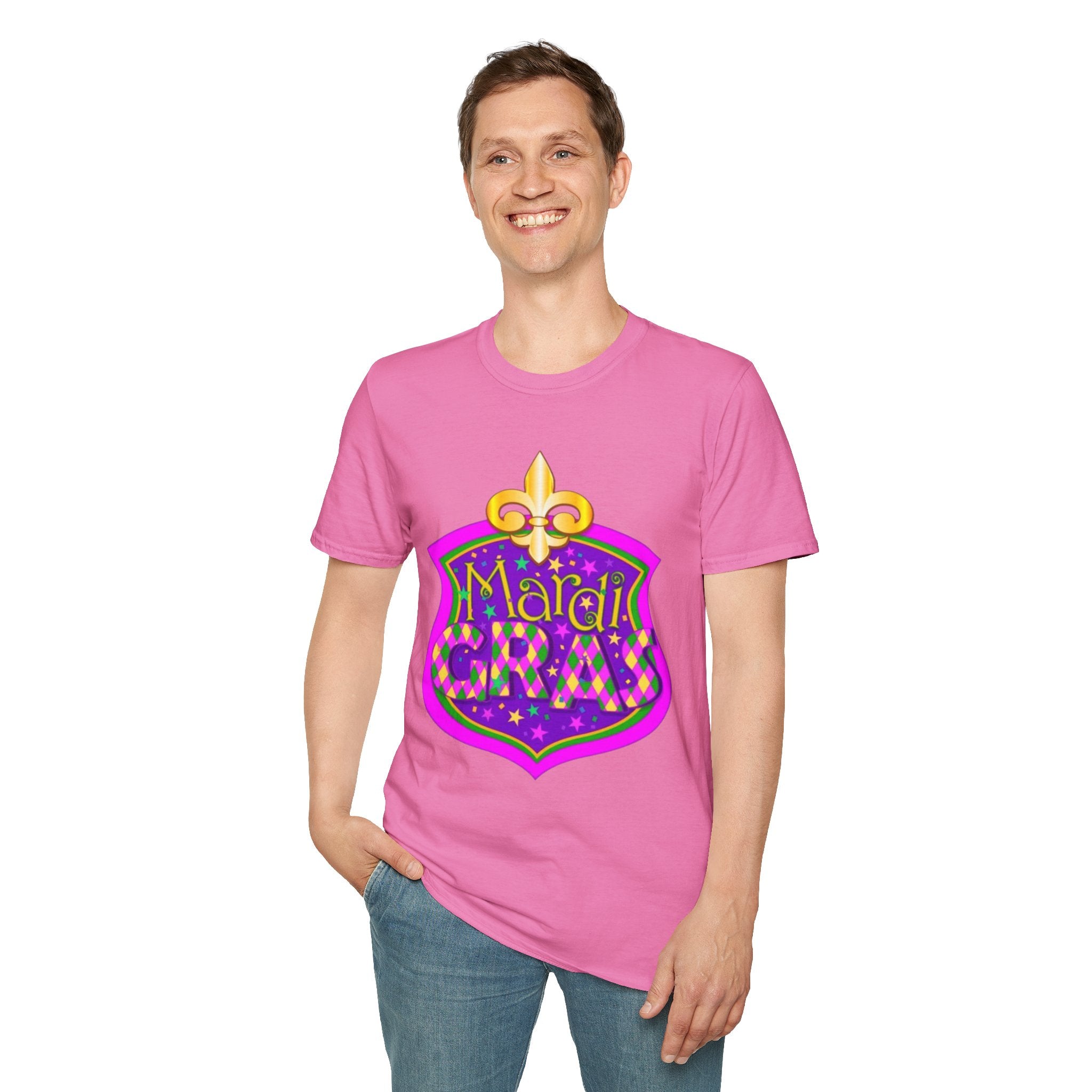 Mardi Gras Unisex Softstyle T-Shirt