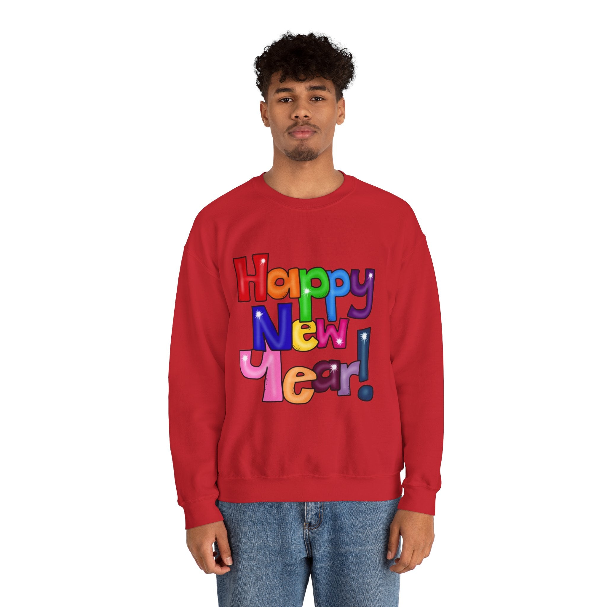 Happy New Year Unisex Heavy Blend™ Crewneck Sweatshirt