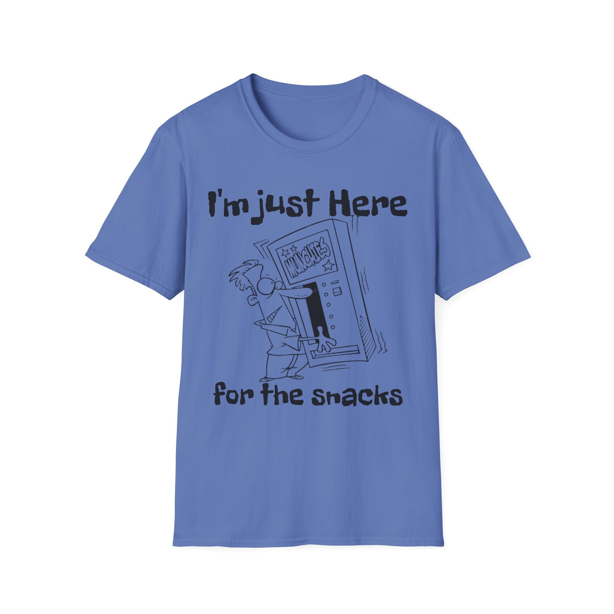 I'm Just Here For The Snacks Unisex SoftstyleT-Shirt