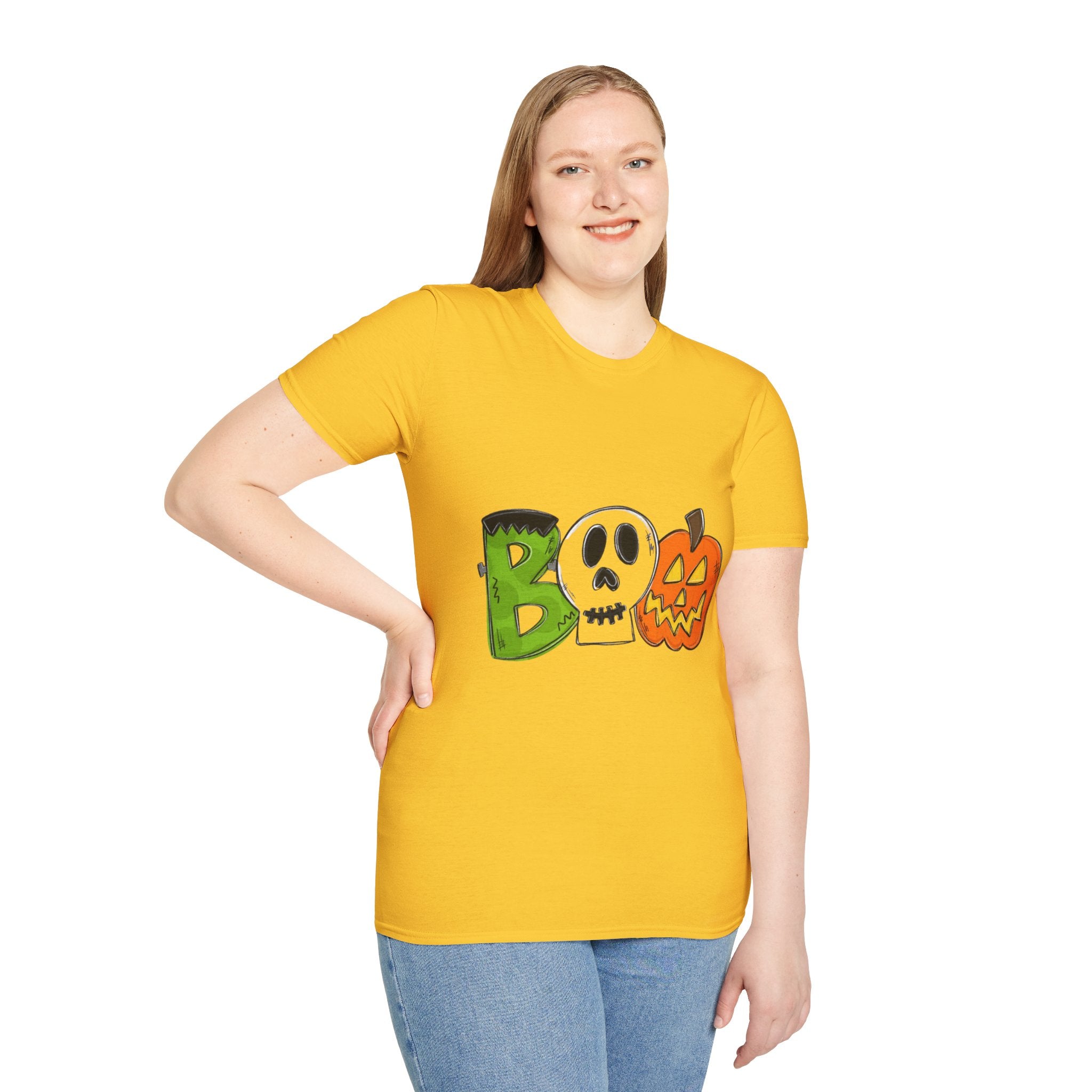 Halloween Boo Unisex Softstyle T-Shirt