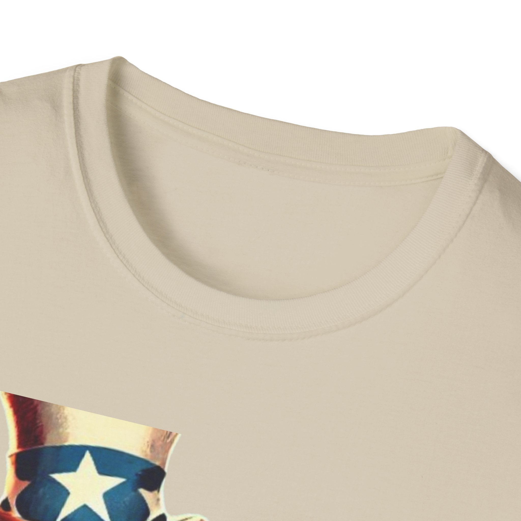 Patriotic Uncle Sam Unisex Softstyle T-Shirt