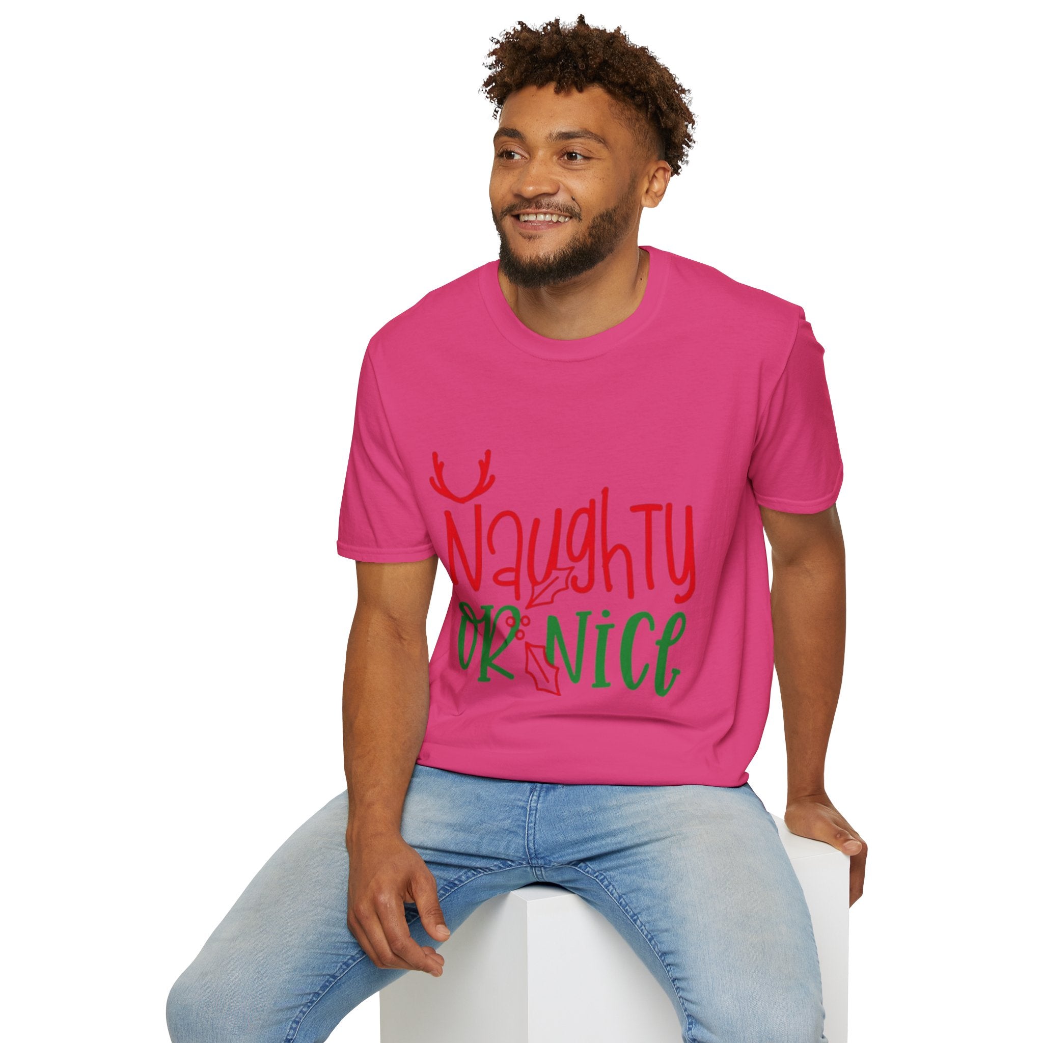 Naughty Or Nice Unisex Softstyle T-Shirt