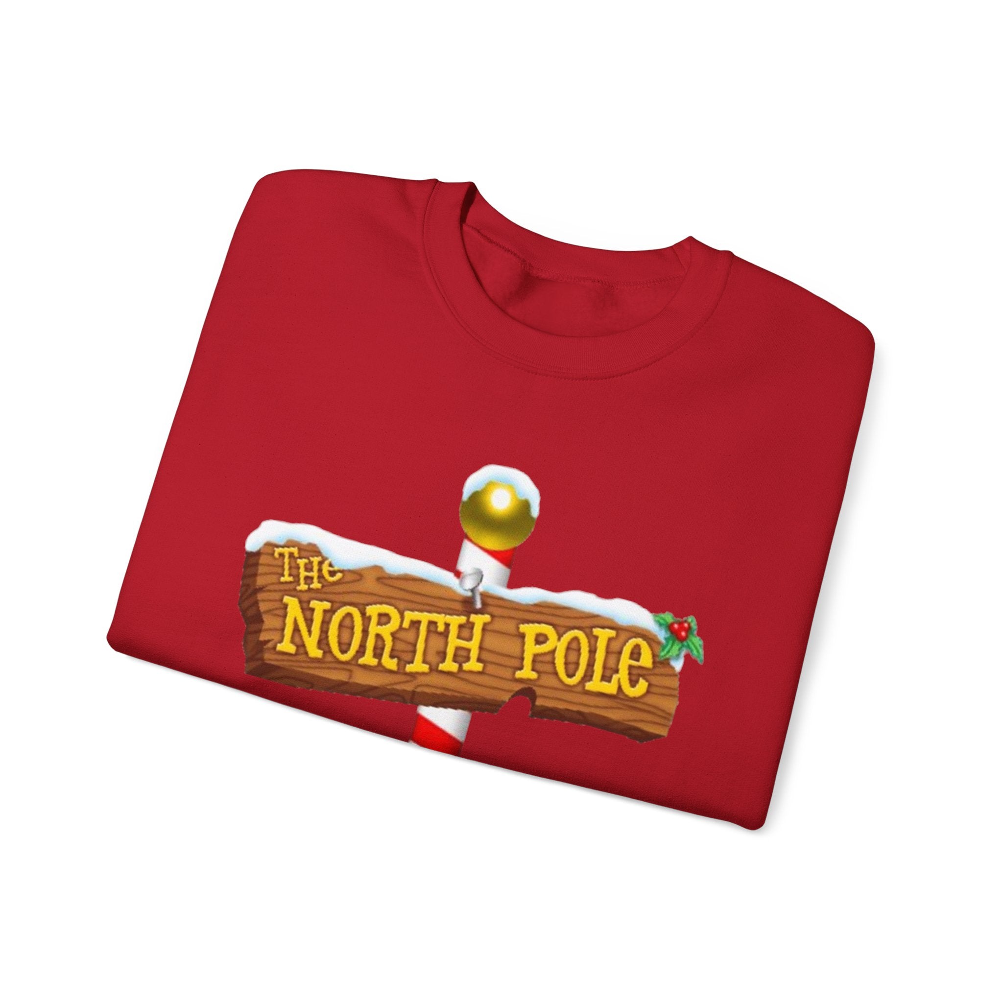 North Pole Unisex Heavy Blend™ Crewneck Sweatshirt