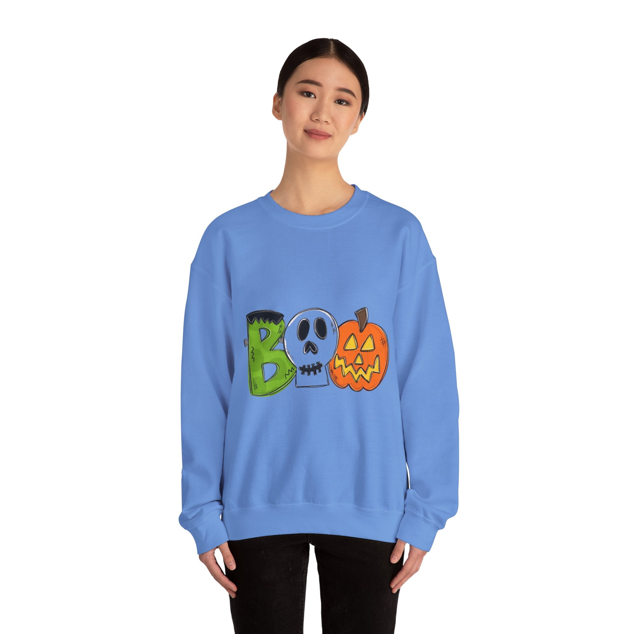 Halloween Boo Unisex Heavy Blend™ Crewneck Sweatshirt