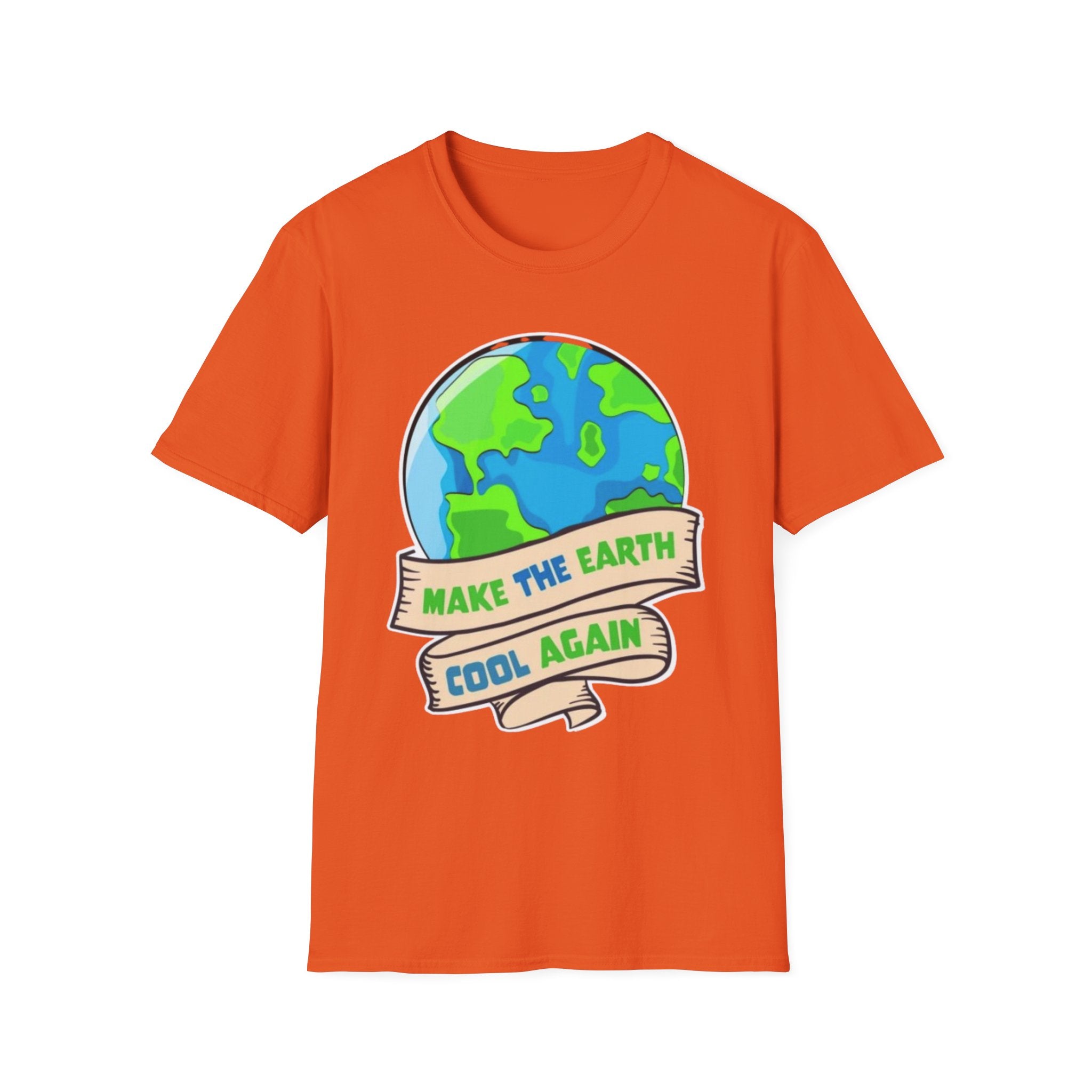 Make The Earth Cool Again Unisex Softstyle T-Shirt