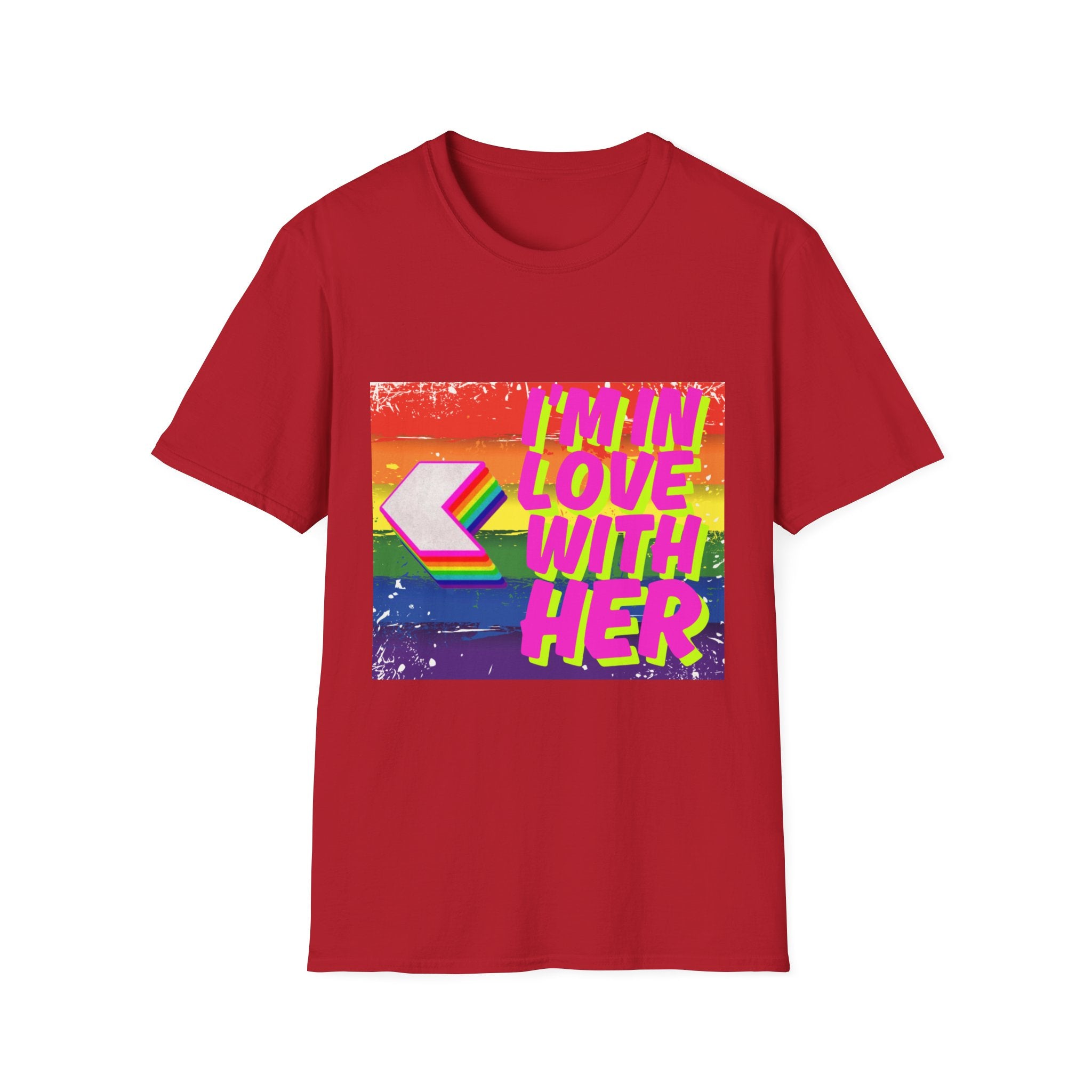 I'm in Love with Her Unisex Softstyle T-Shirt