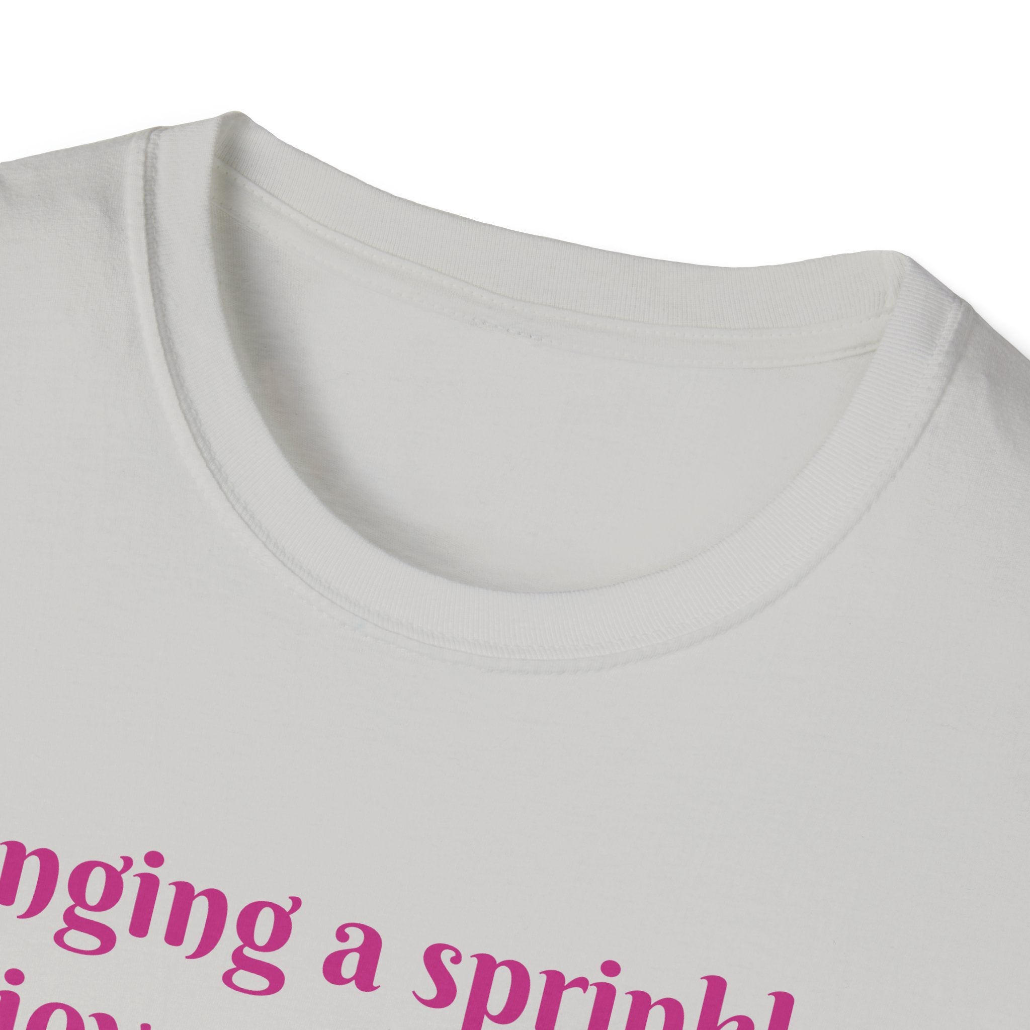 Bringing A Sprinkle Of Joy With Every Cupcake Unicorn Unisex Softstyle T-Shirt