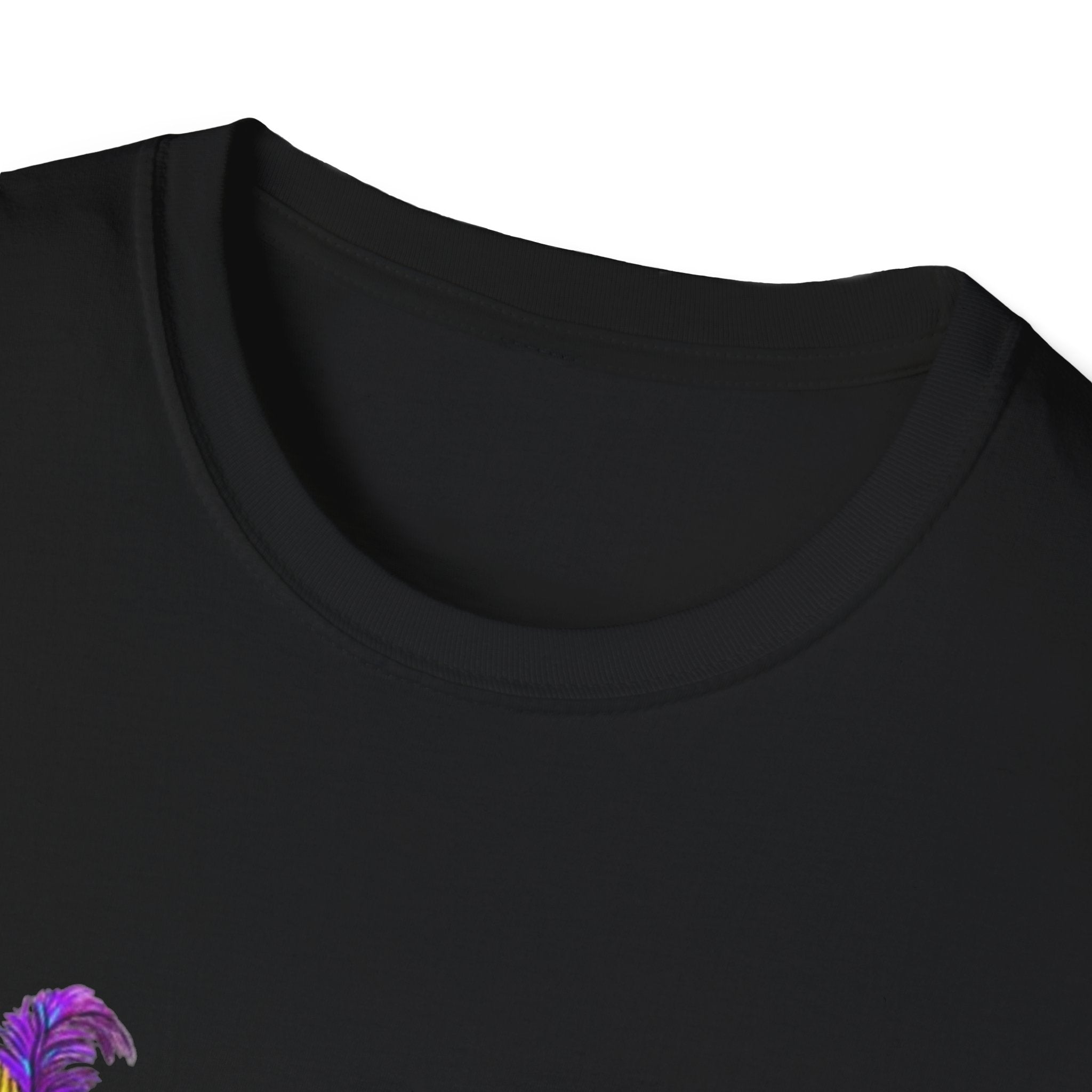 Mardi Gras Gator Unisex Softstyle T-Shirt