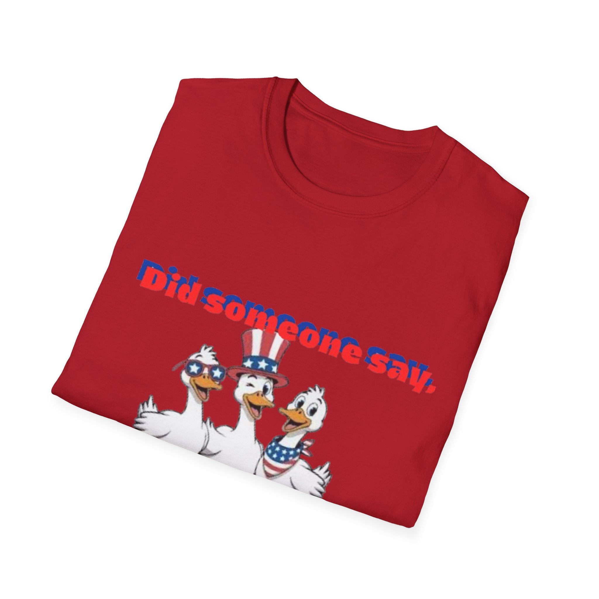 Firequackers Unisex Softstyle T-Shirt