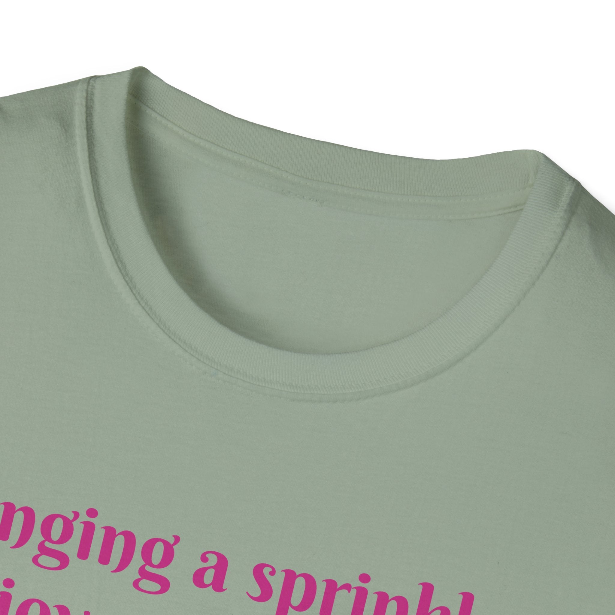 Bringing A Sprinkle Of Joy With Every Cupcake Unicorn Unisex Softstyle T-Shirt