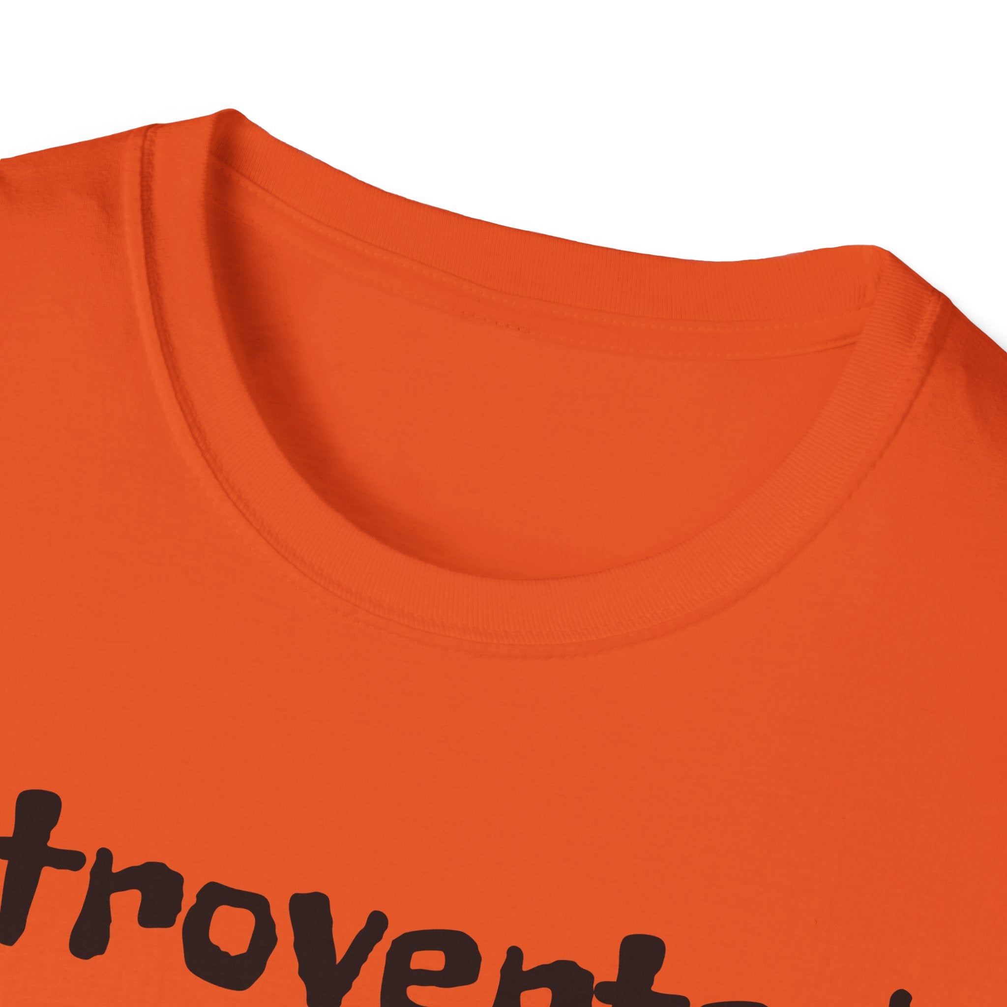 Introverted But Willing To Discuss Plants Unisex Softstyle T-Shirt
