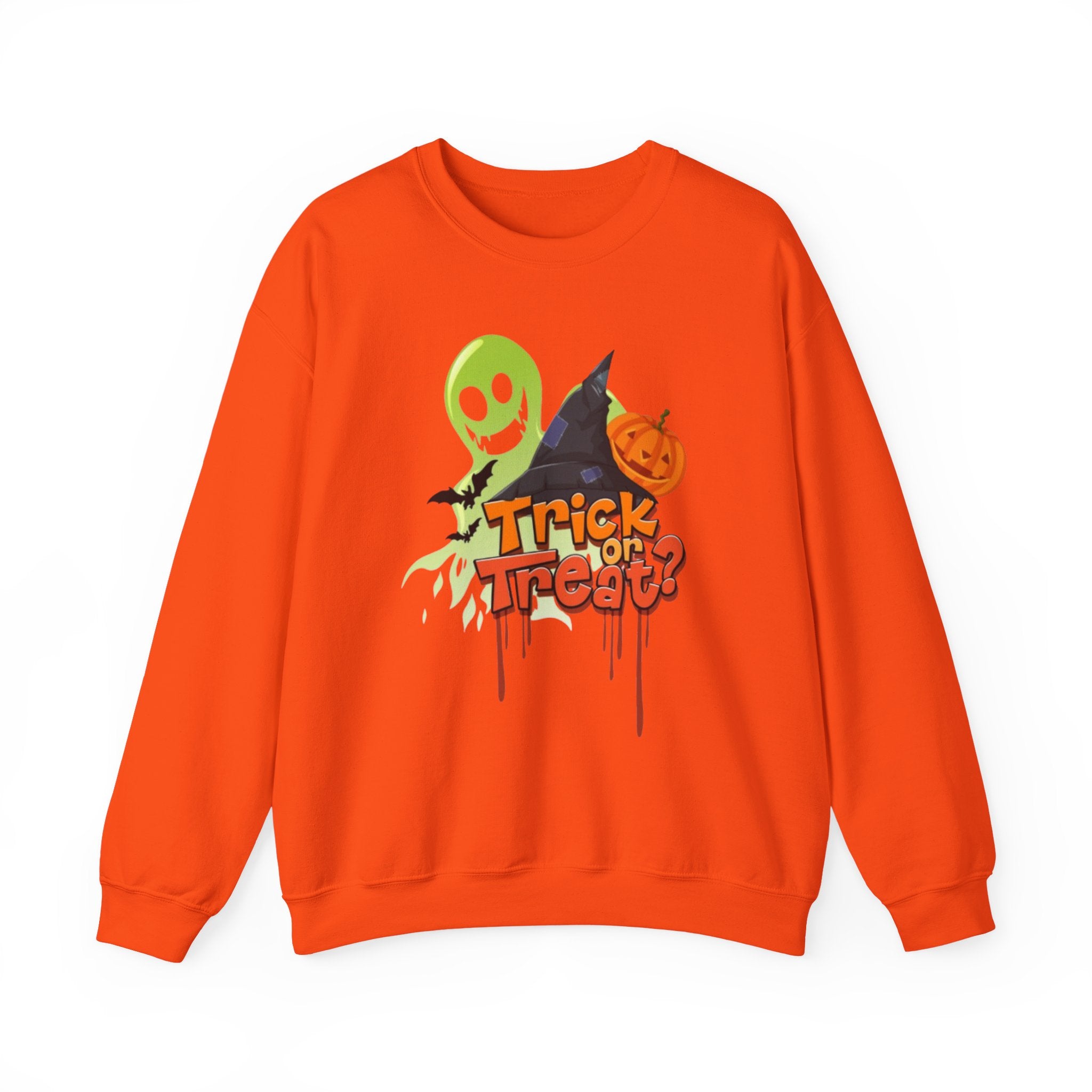 Halloween Trick or Treat Unisex Heavy Blend™ Crewneck Sweatshirt