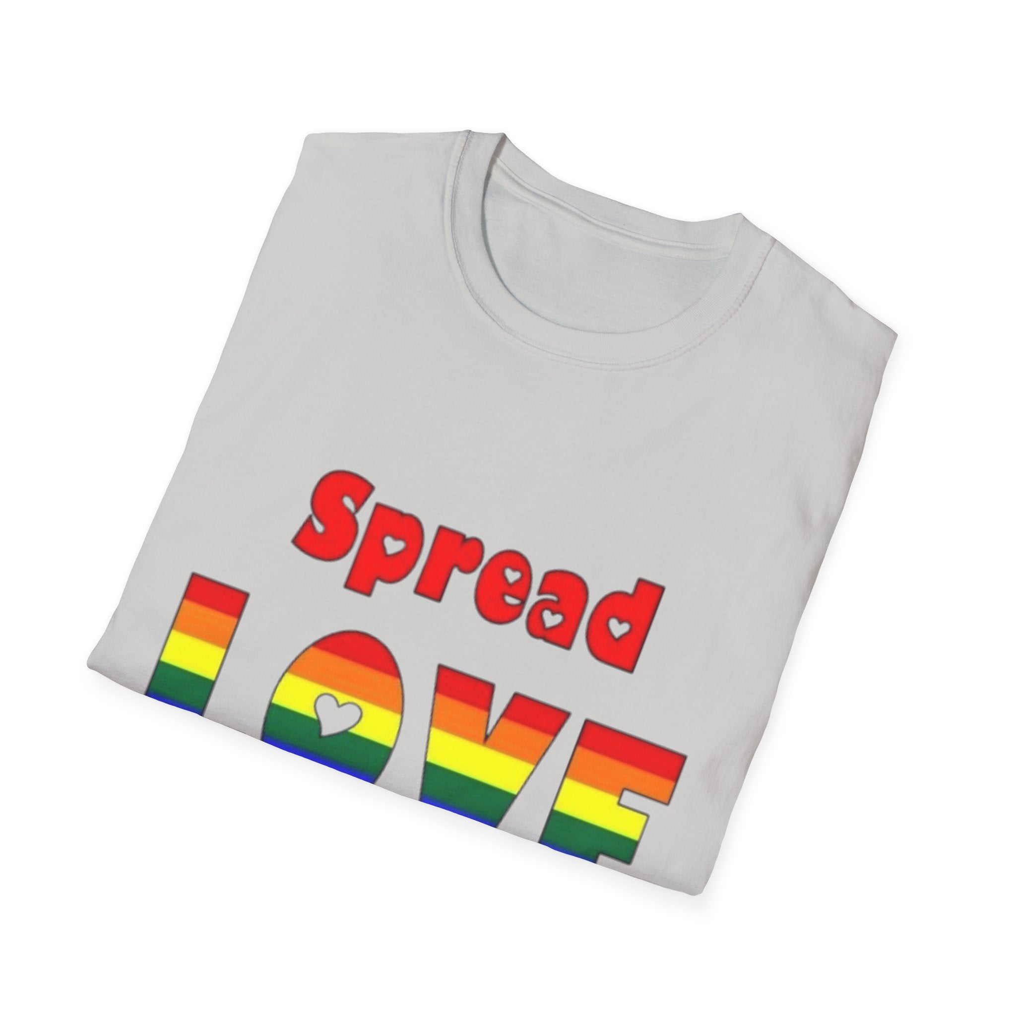 Spread Love Not Hate Unisex Softstyle T-Shirt