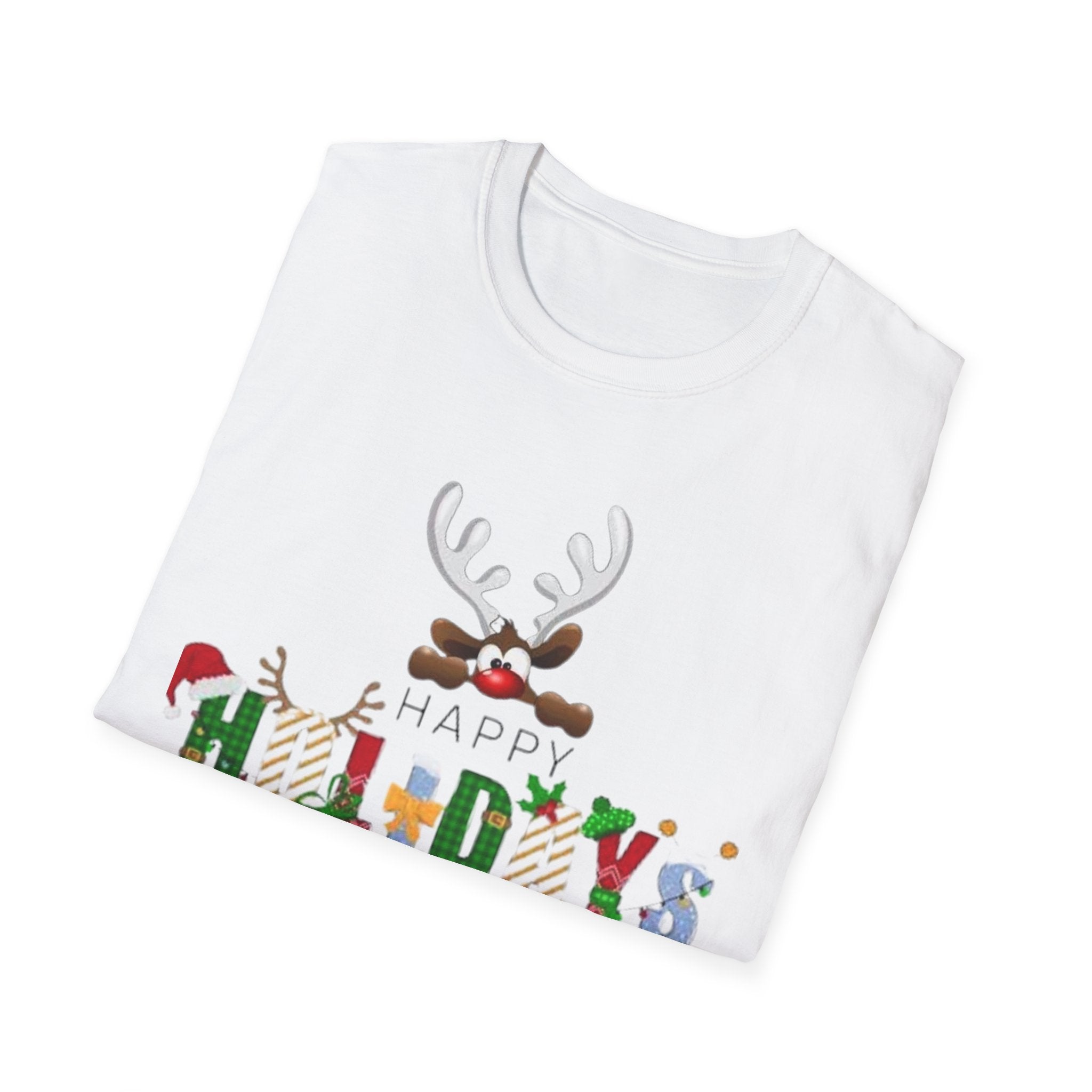 Happy Holidays Unisex Softstyle T-Shirt