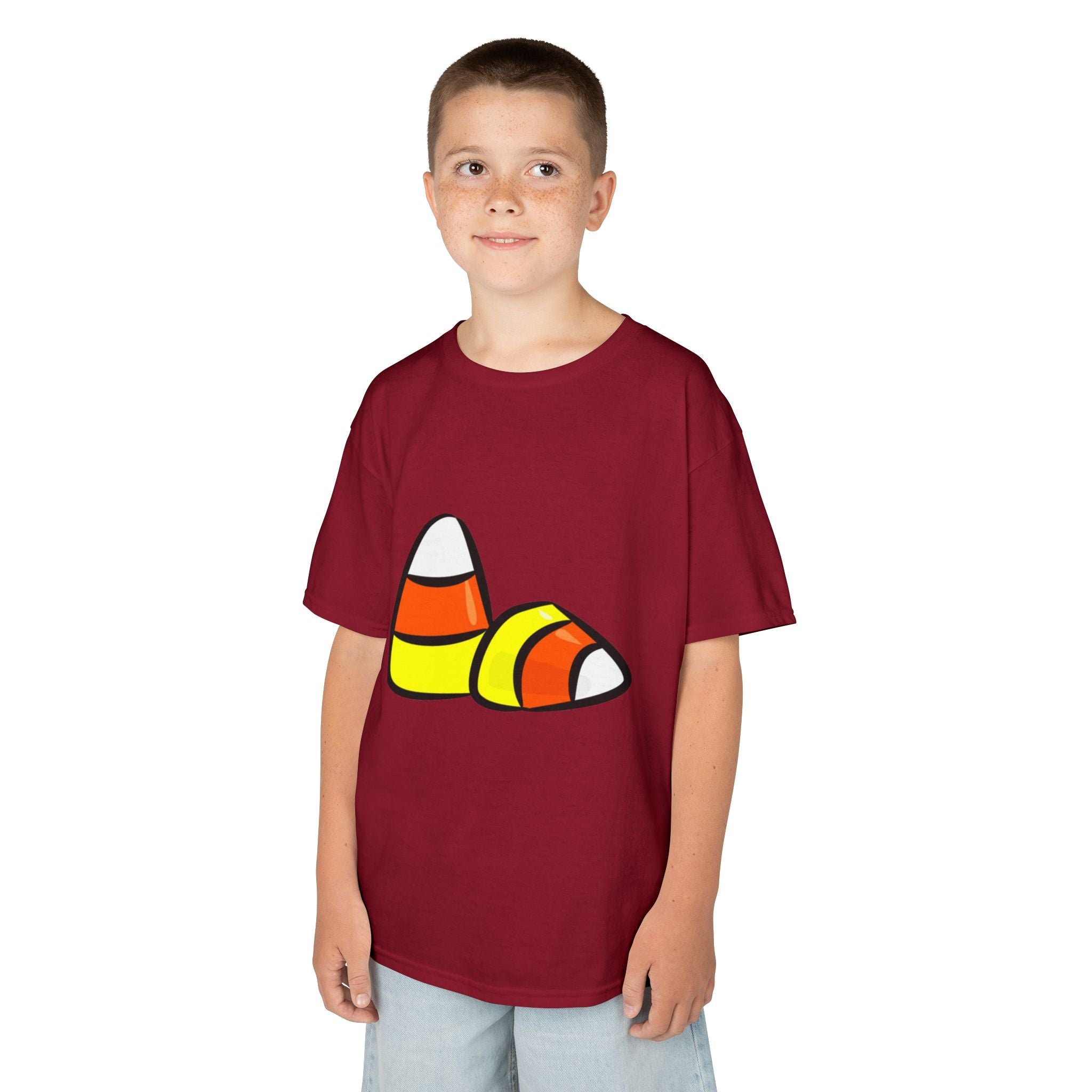 Halloween Candy Corn Kids Heavy Cotton™ Short Sleeve T-Shirt