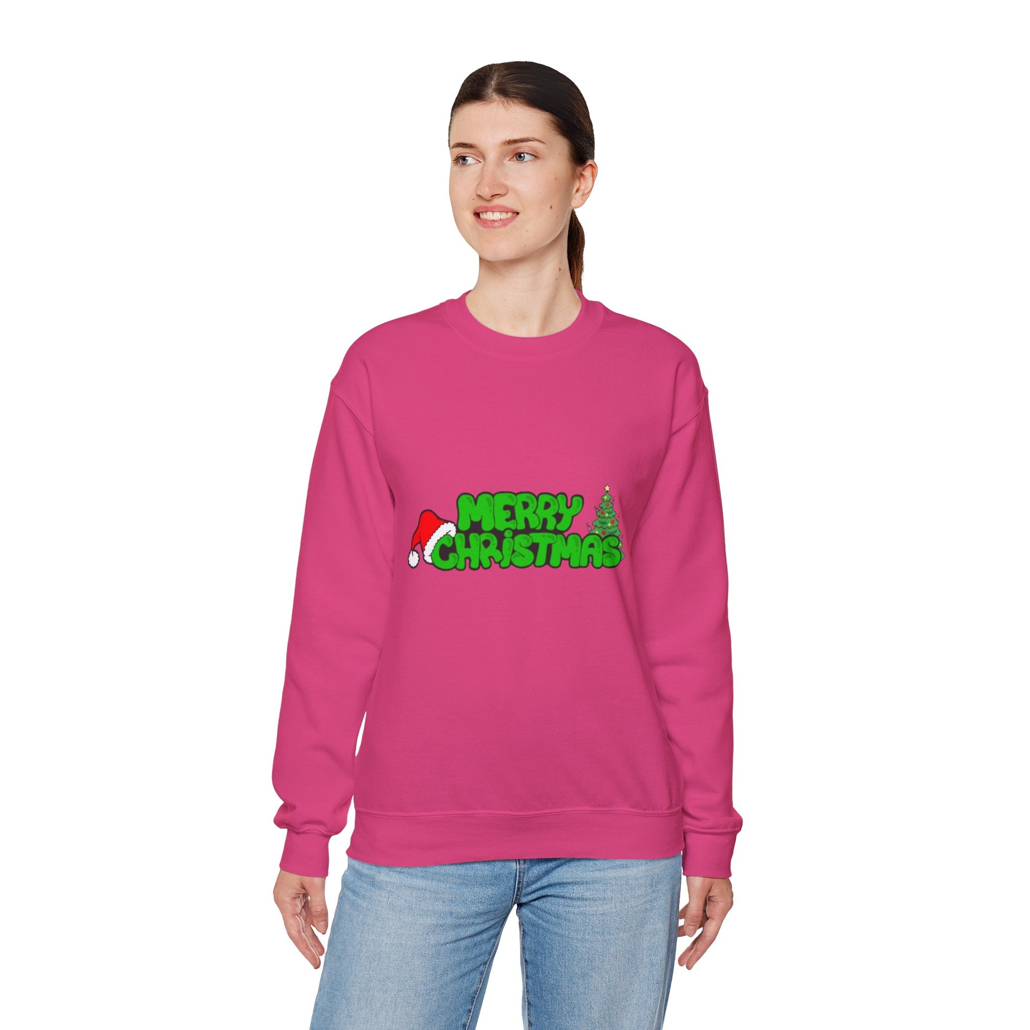 Merry Christmas Unisex Heavy Blend™ Crewneck Sweatshirt