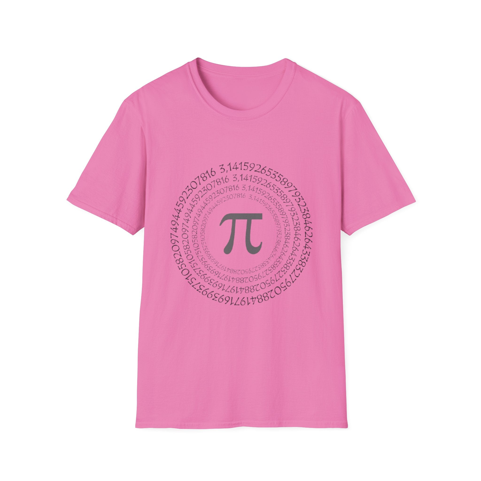 Pi Day Themed Unisex Softstyle T-Shirt