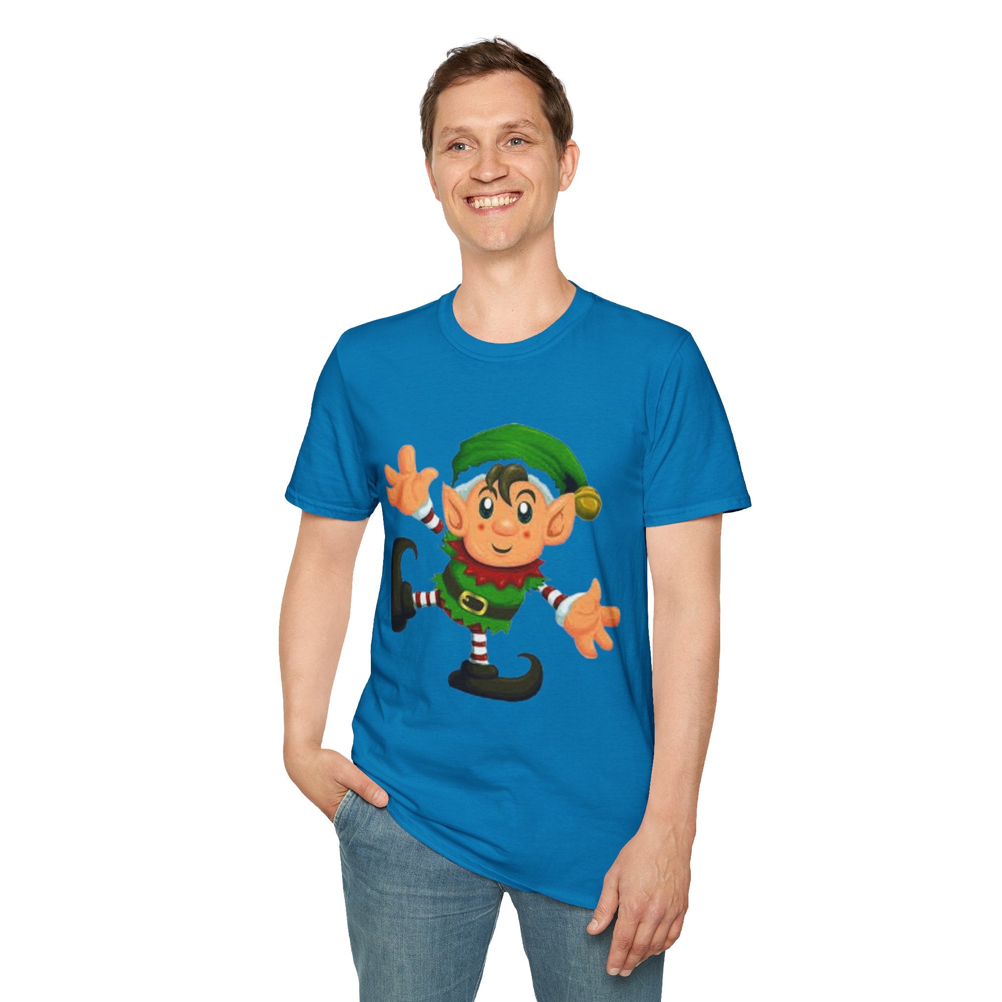 Christmas Elf Unisex Softstyle T-Shirt