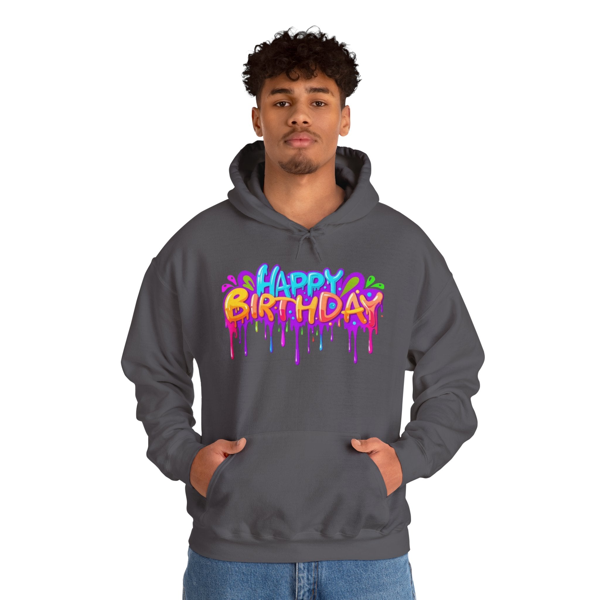 Happy Birthday Unisex Hoodie Personalize It!