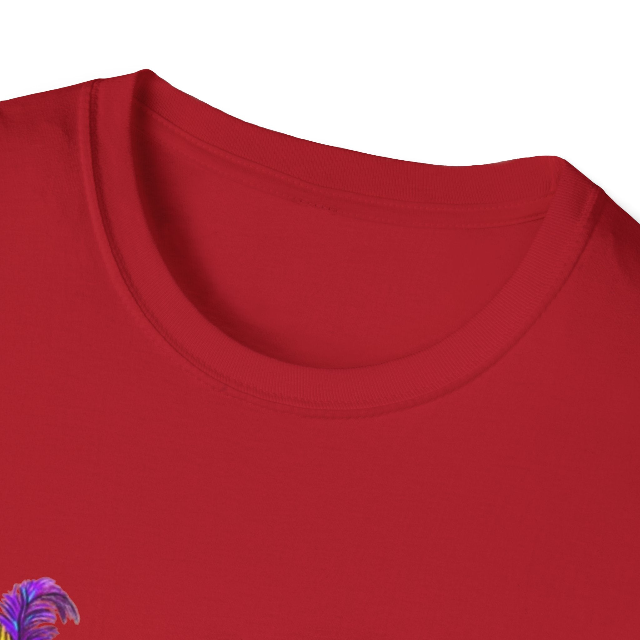 Mardi Gras Gator Unisex Softstyle T-Shirt