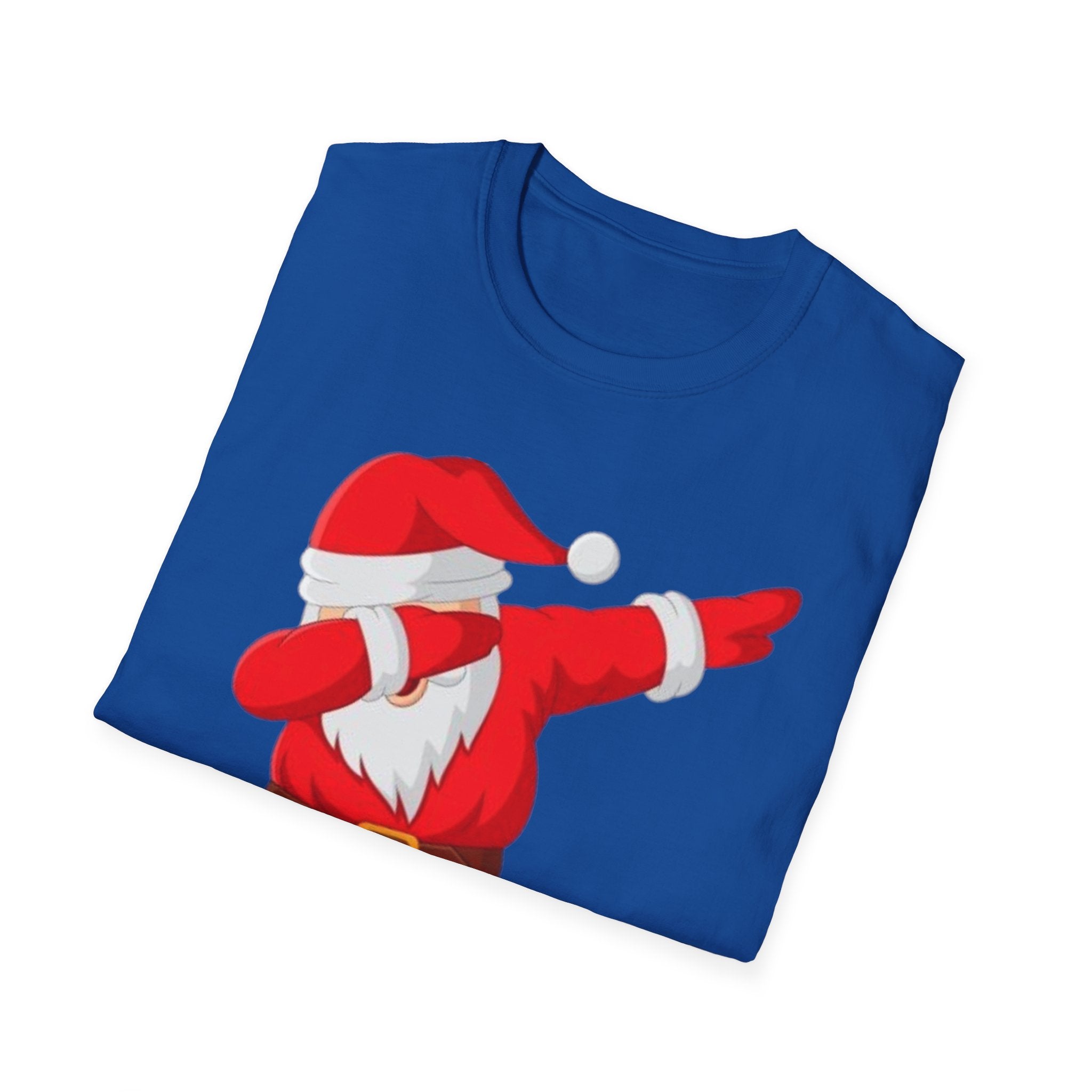 Dabbing Santa Unisex Softstyle T-Shirt