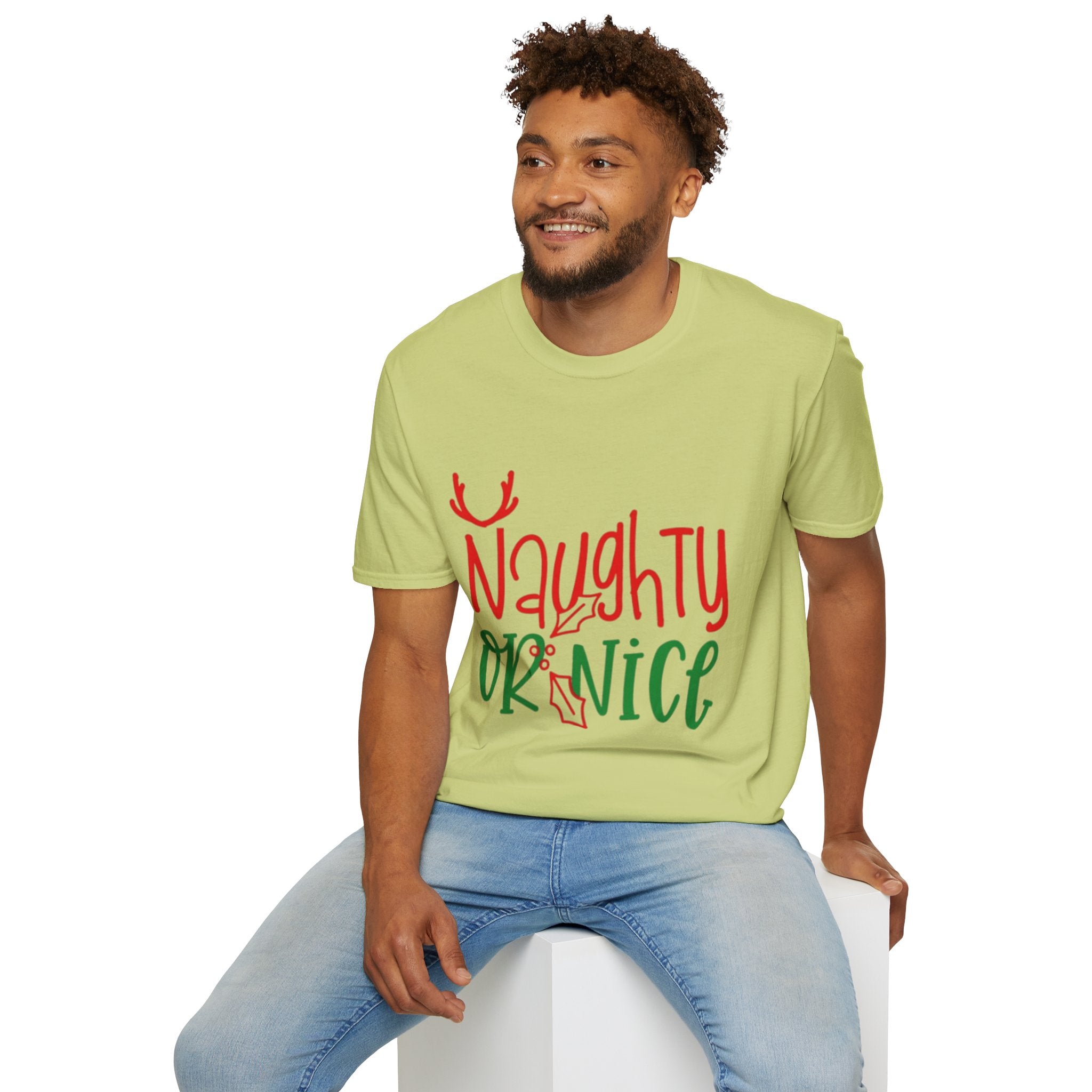 Naughty Or Nice Unisex Softstyle T-Shirt