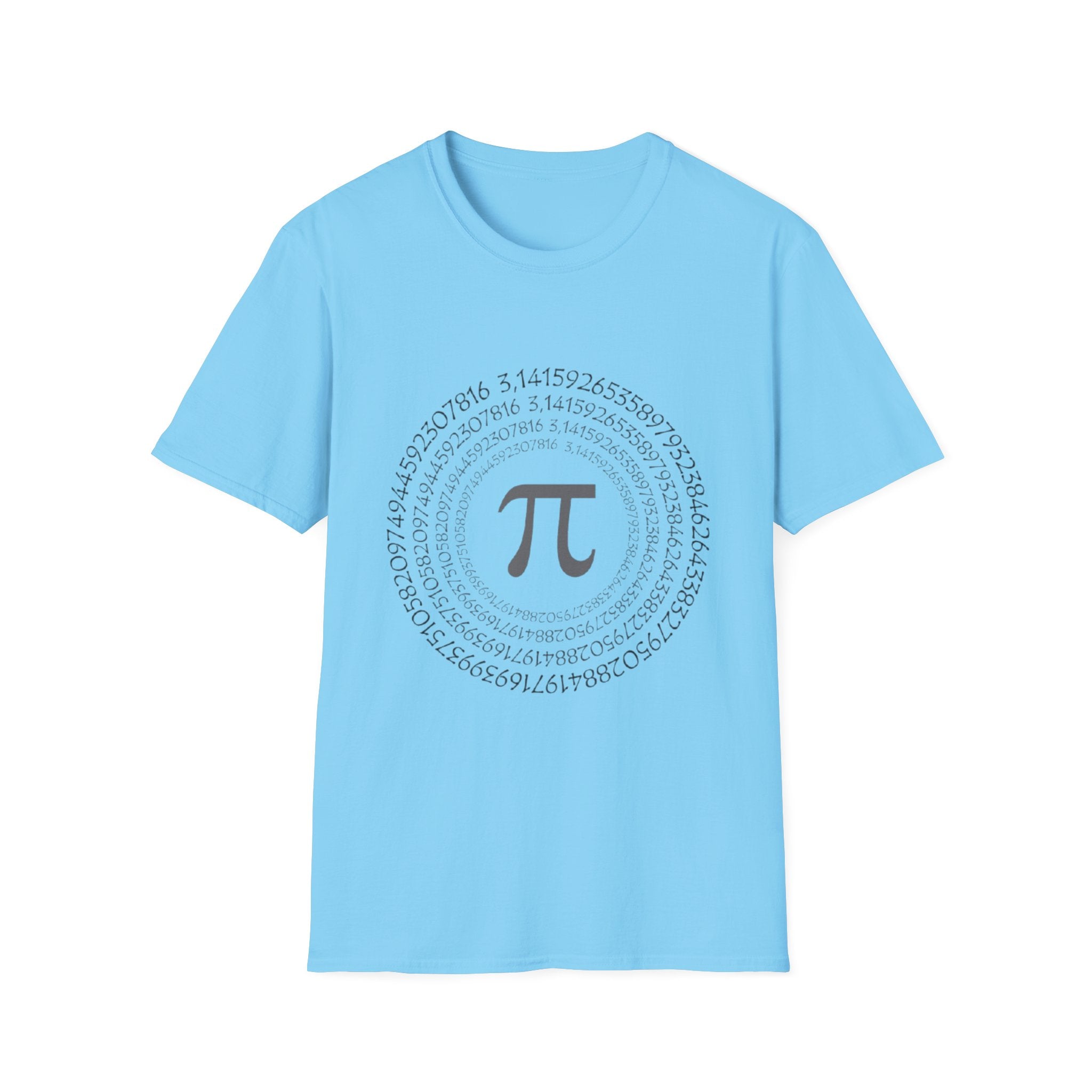 Pi Day Themed Unisex Softstyle T-Shirt