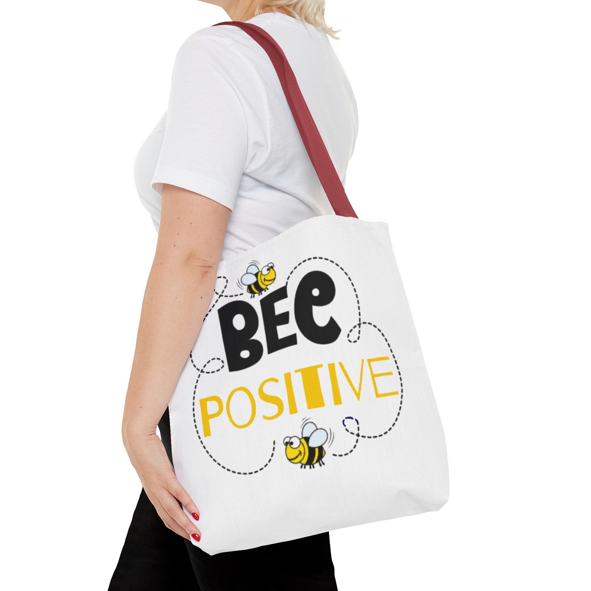 Bee Positive Eco-Friendly Tote Bag