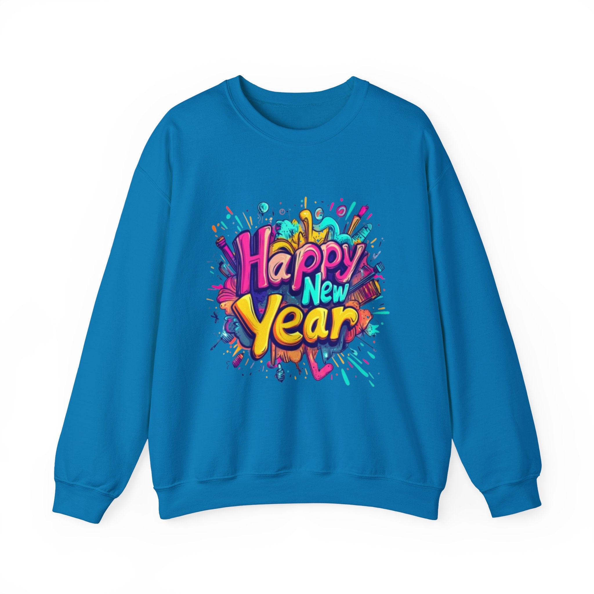 2026 Happy New Year DOUBLE SIDED Unisex Heavy Blend™ Crewneck Sweatshirt