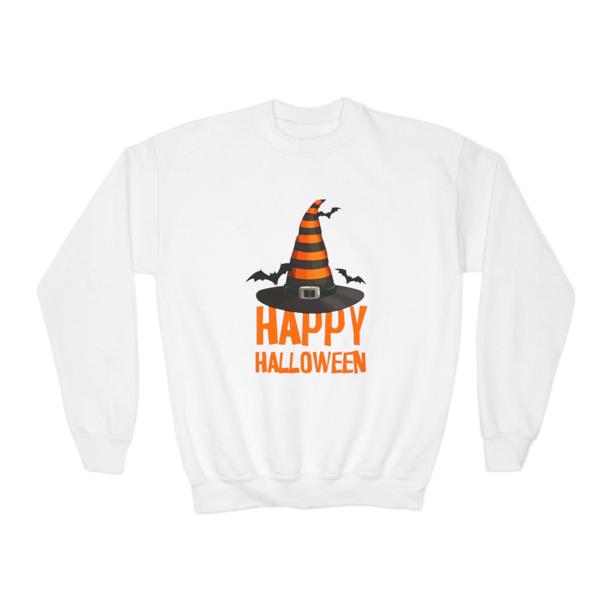 Happy Halloween Youth Crewneck Sweatshirt
