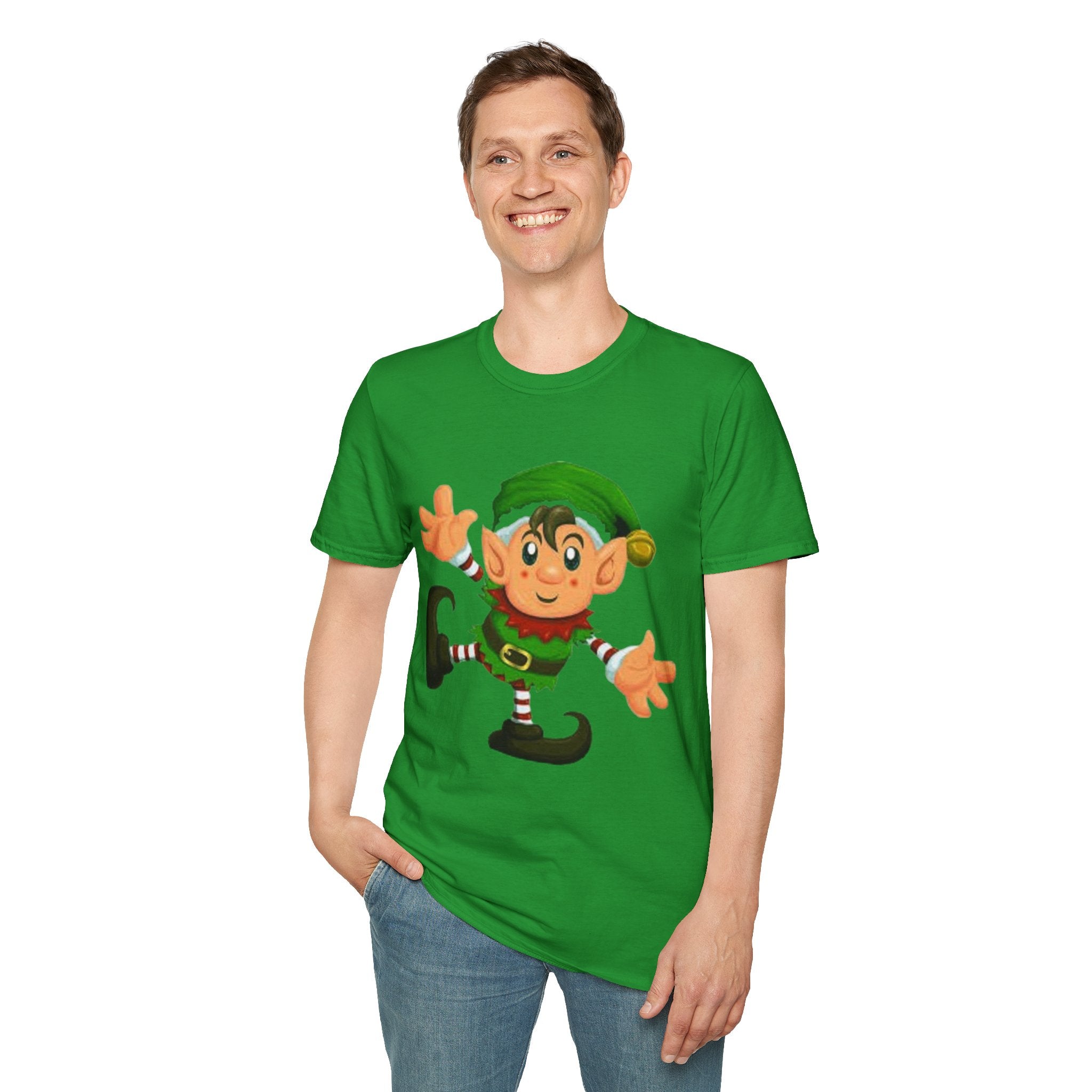 Christmas Elf Unisex Softstyle T-Shirt