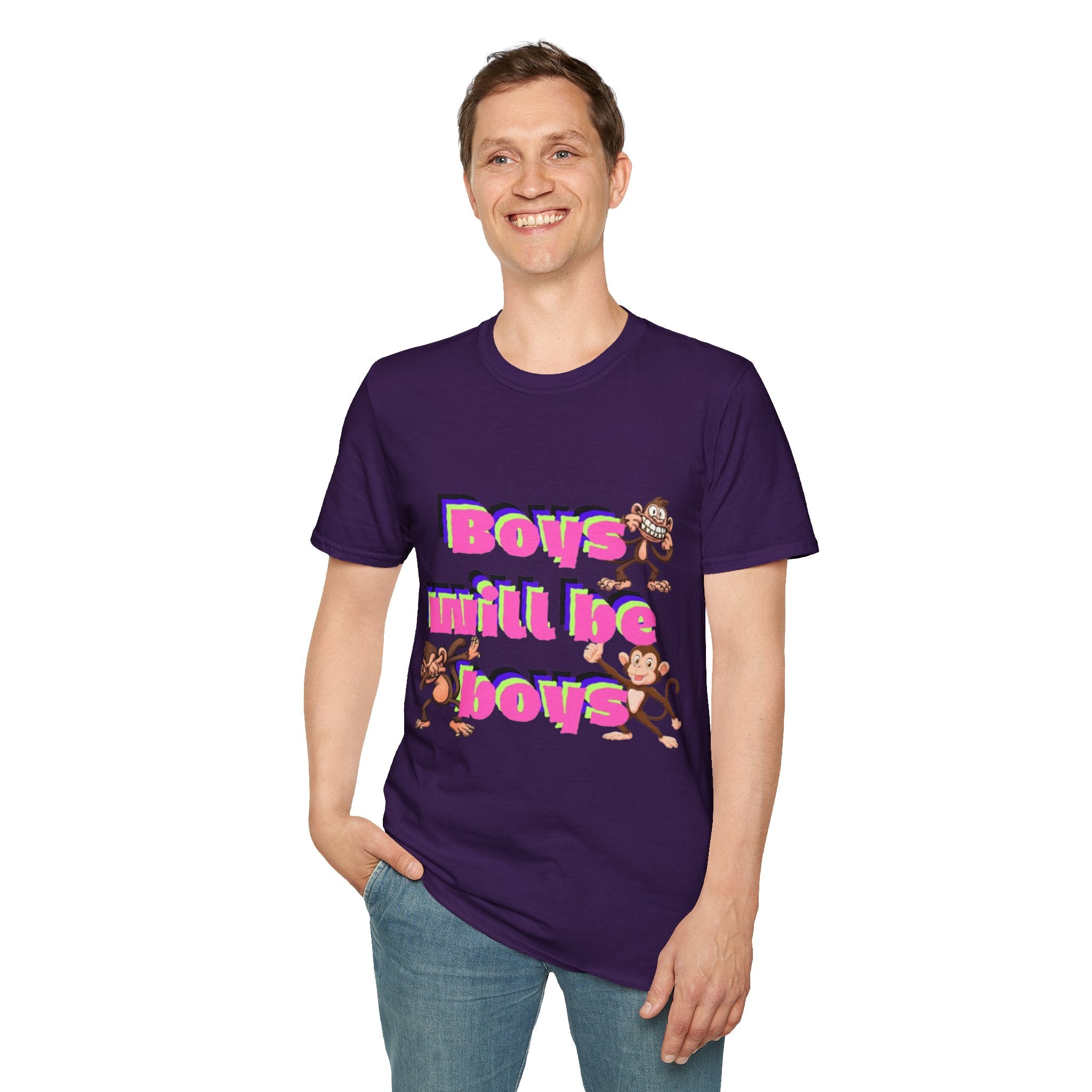 Boys Will Be Boys Unisex Softstyle T-Shirt