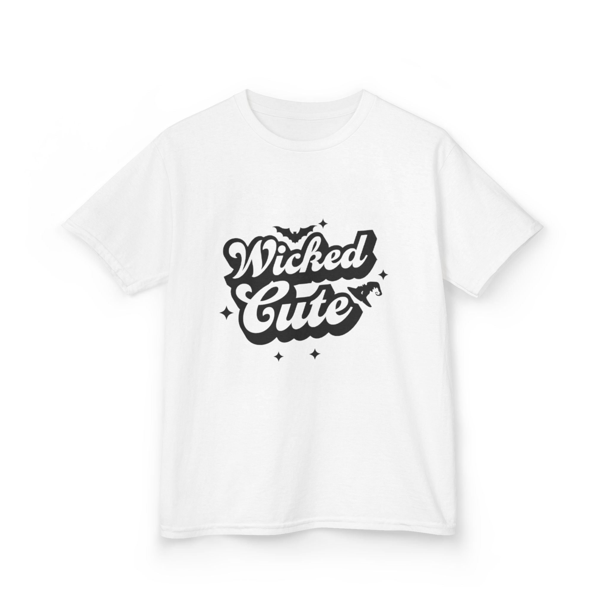 Wicked Cute Kid's Short Sleeve Cotton T-Shirt