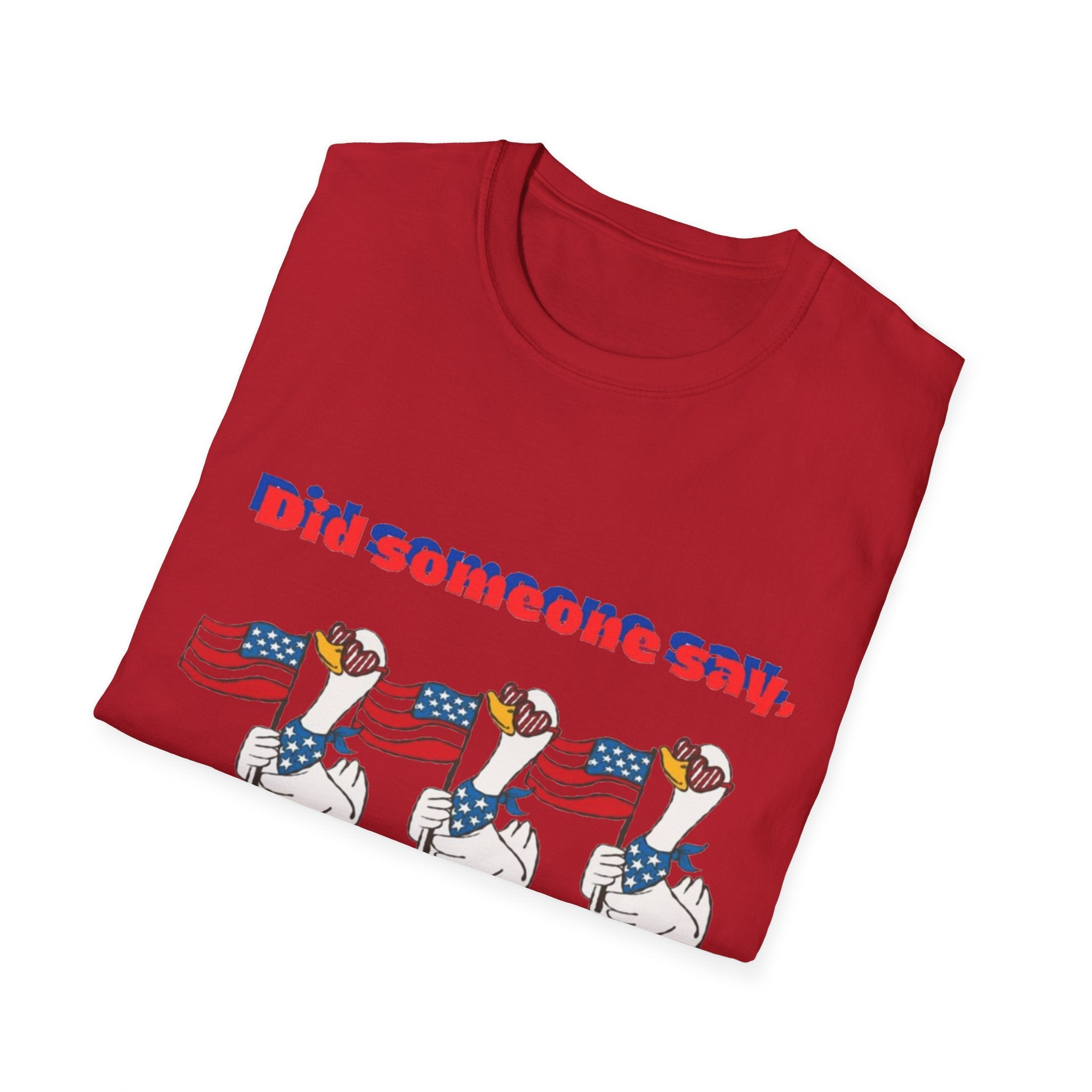 Firequackers Unisex Softstyle T-Shirt