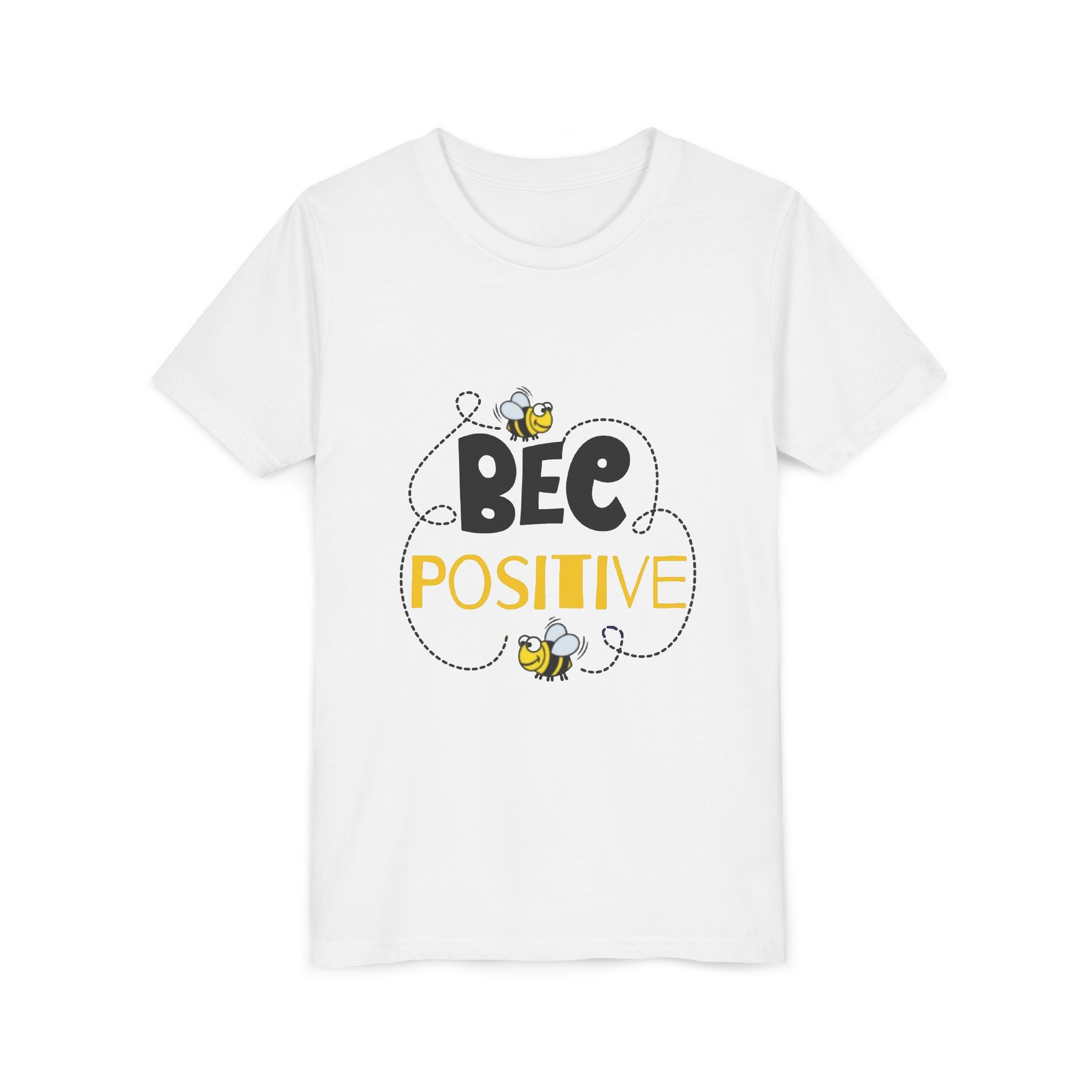 Bee Positive Youth Short Sleeve T-Shirt