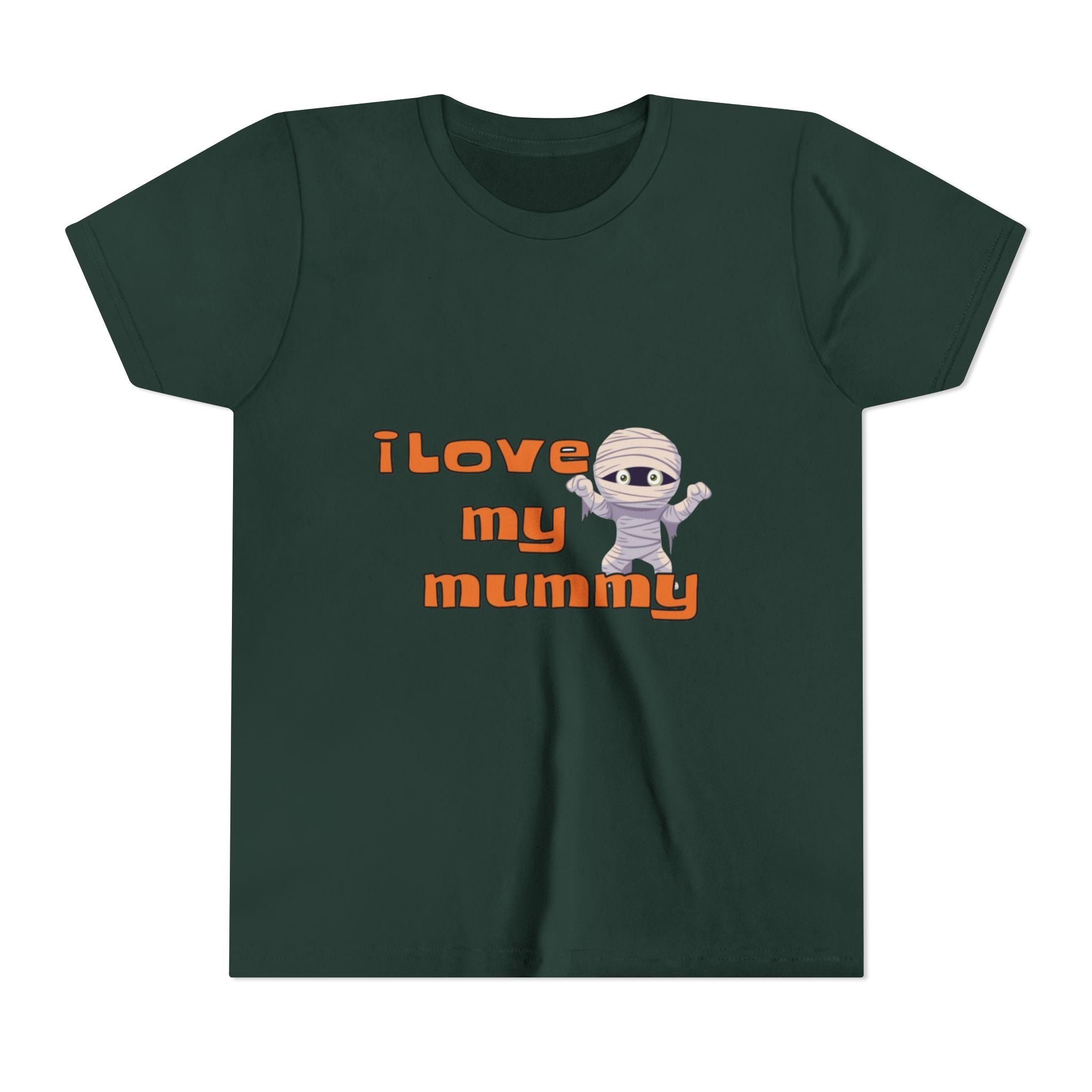 I Love My Mummy Youth Short Sleeve T-Shirt