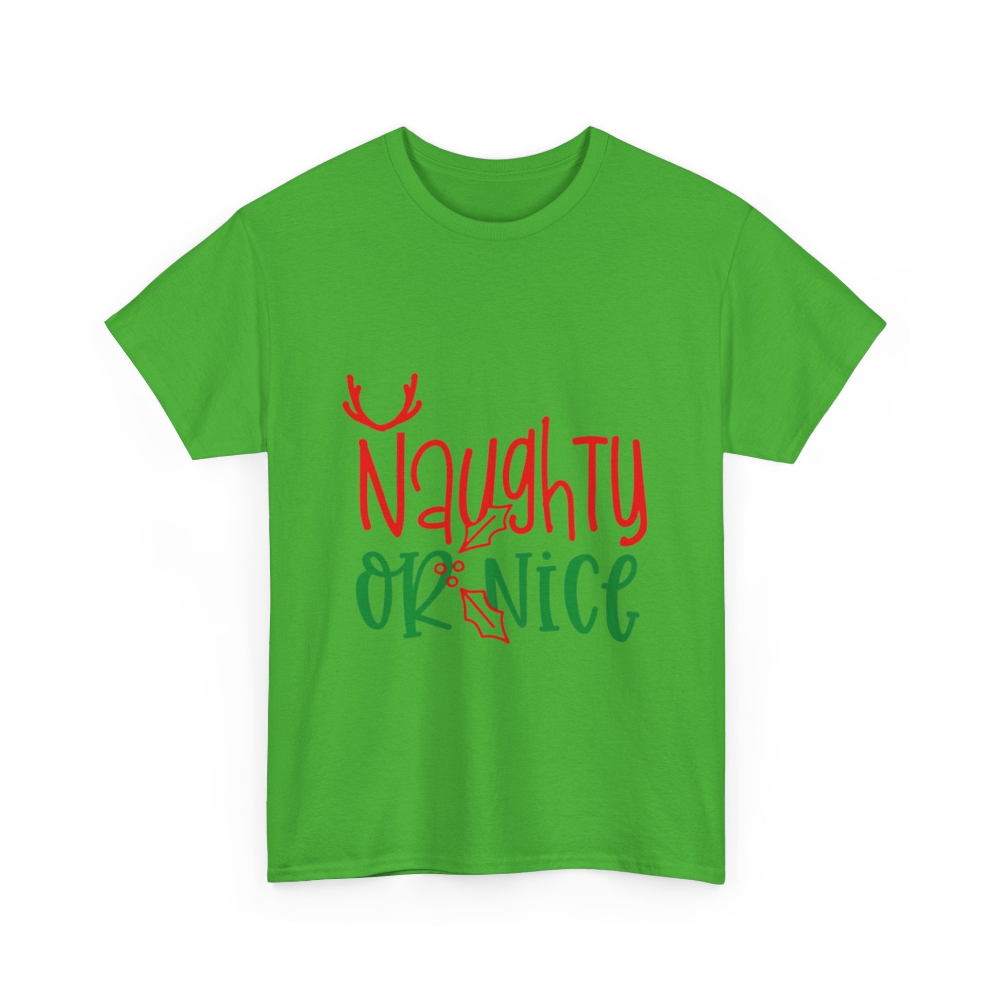 Naughty Or Nice Unisex Heavy Cotton T-Shirt