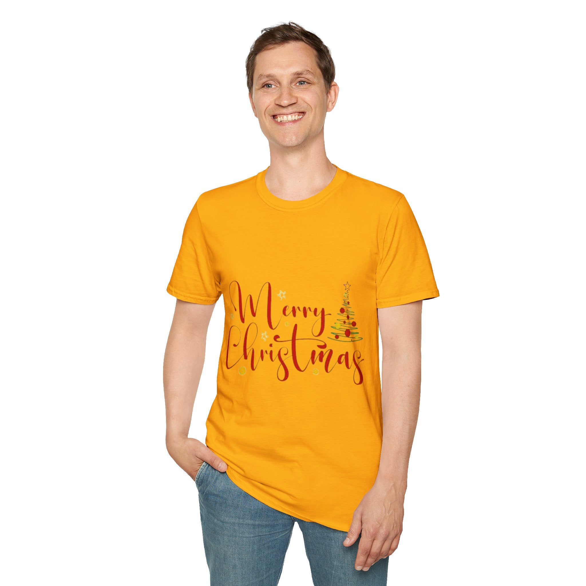 Merry Christmas Unisex Softstyle T-Shirt