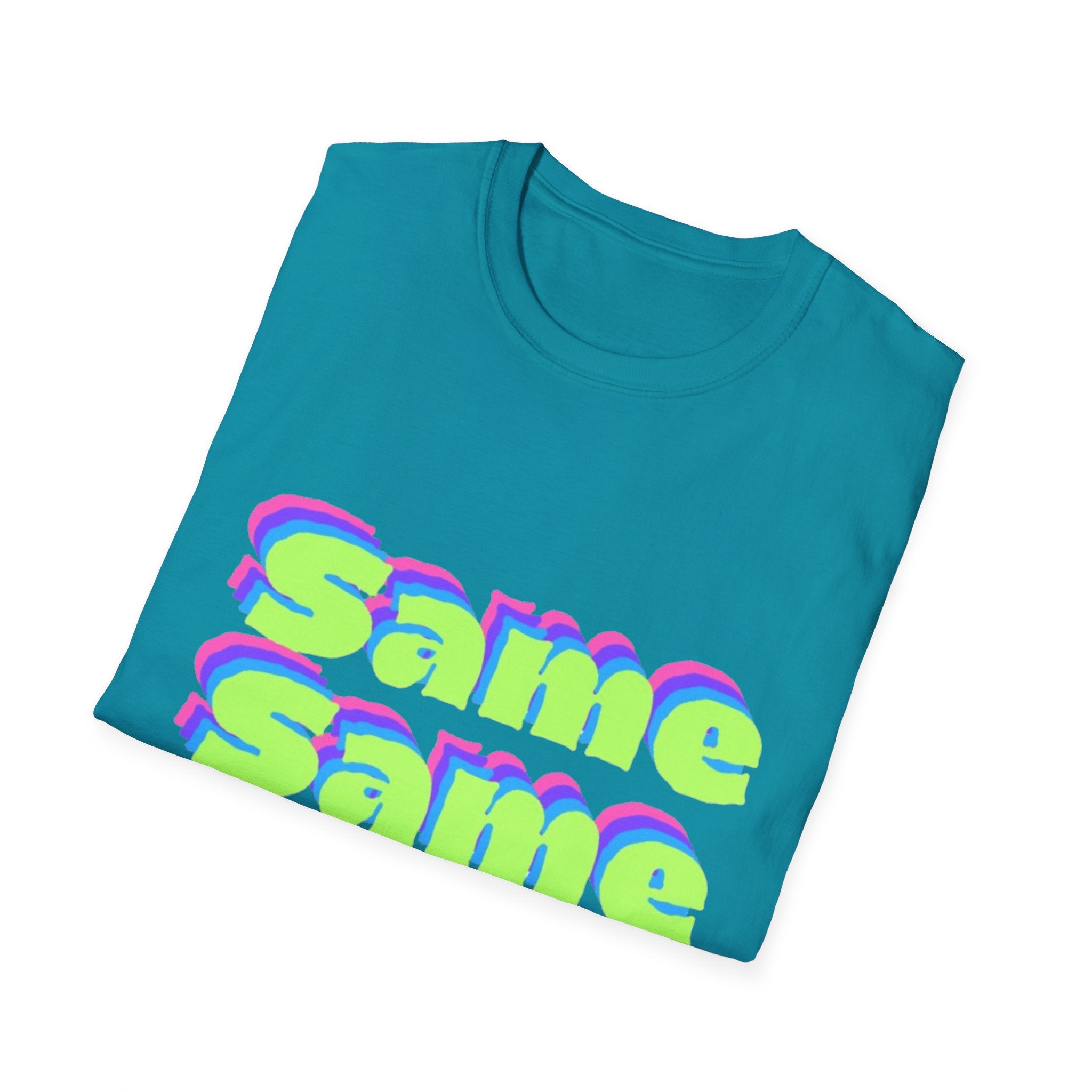 Same Same But Different, Unisex Softstyle T-Shirt