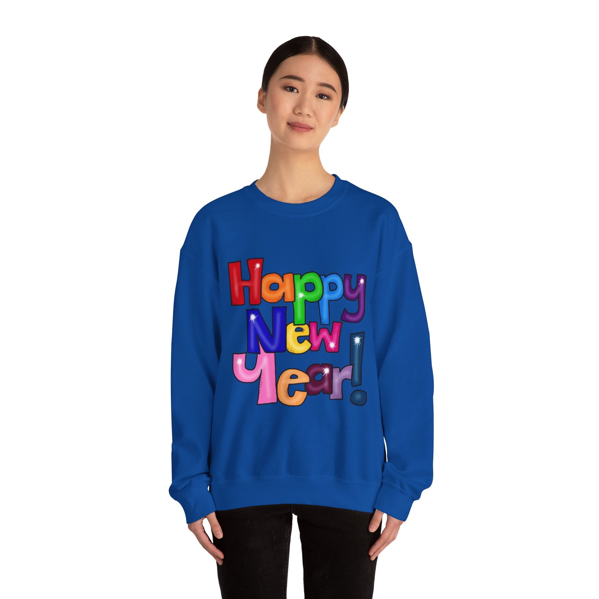 Happy New Year Unisex Heavy Blend™ Crewneck Sweatshirt