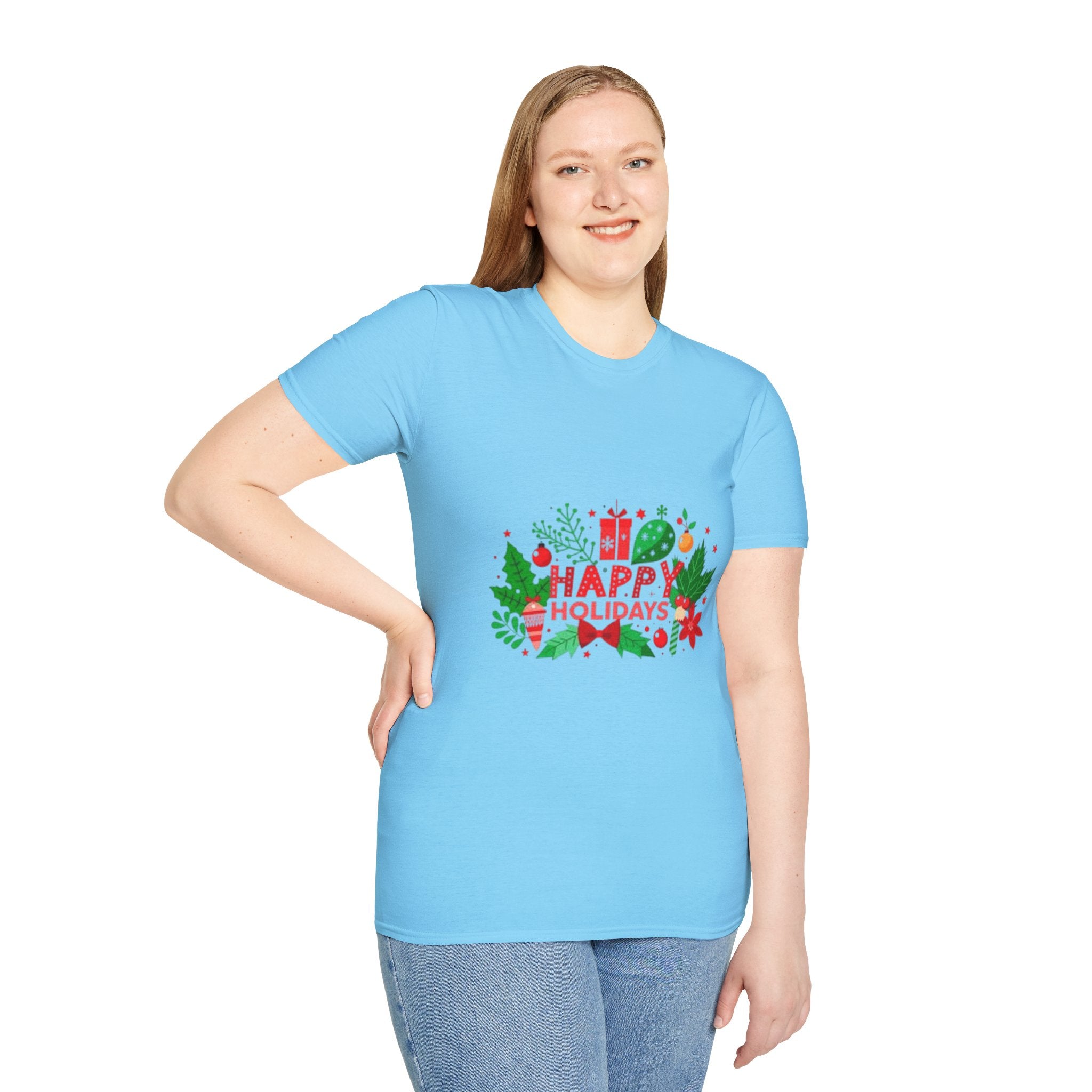 Happy Holidays Unisex Softstyle T-Shirt