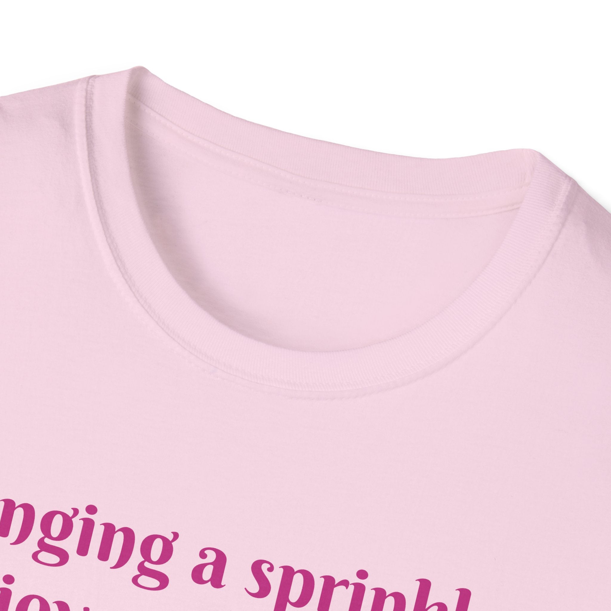 Bringing A Sprinkle Of Joy With Every Cupcake Unicorn Unisex Softstyle T-Shirt