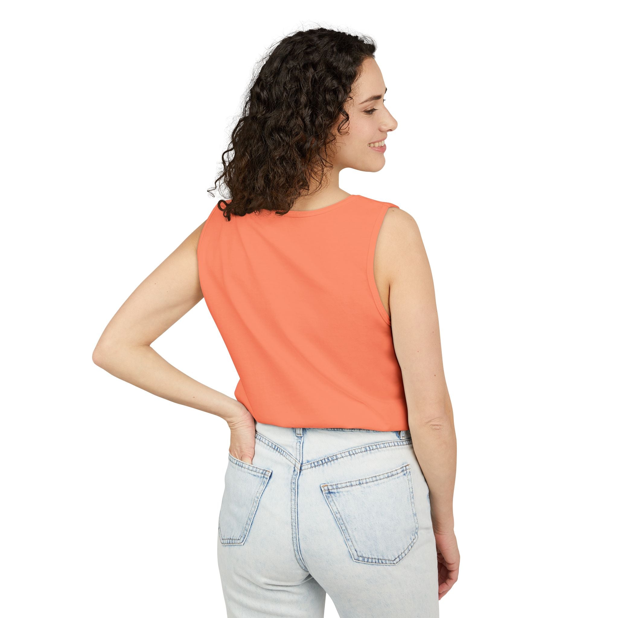 Bee Positive Unisex Garment-Dyed Tank Top