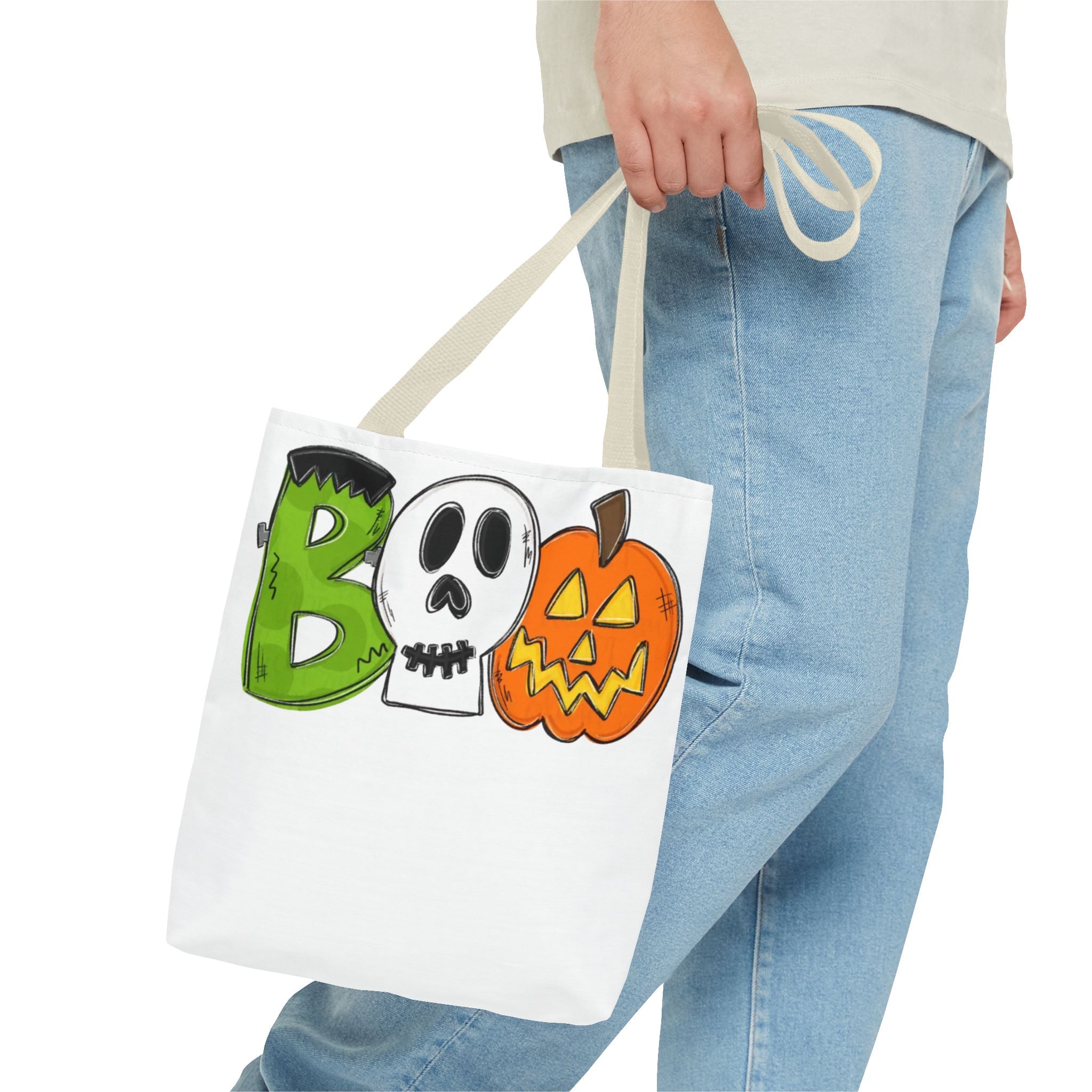 Halloween BOO Eco-Friendly Tote Bag